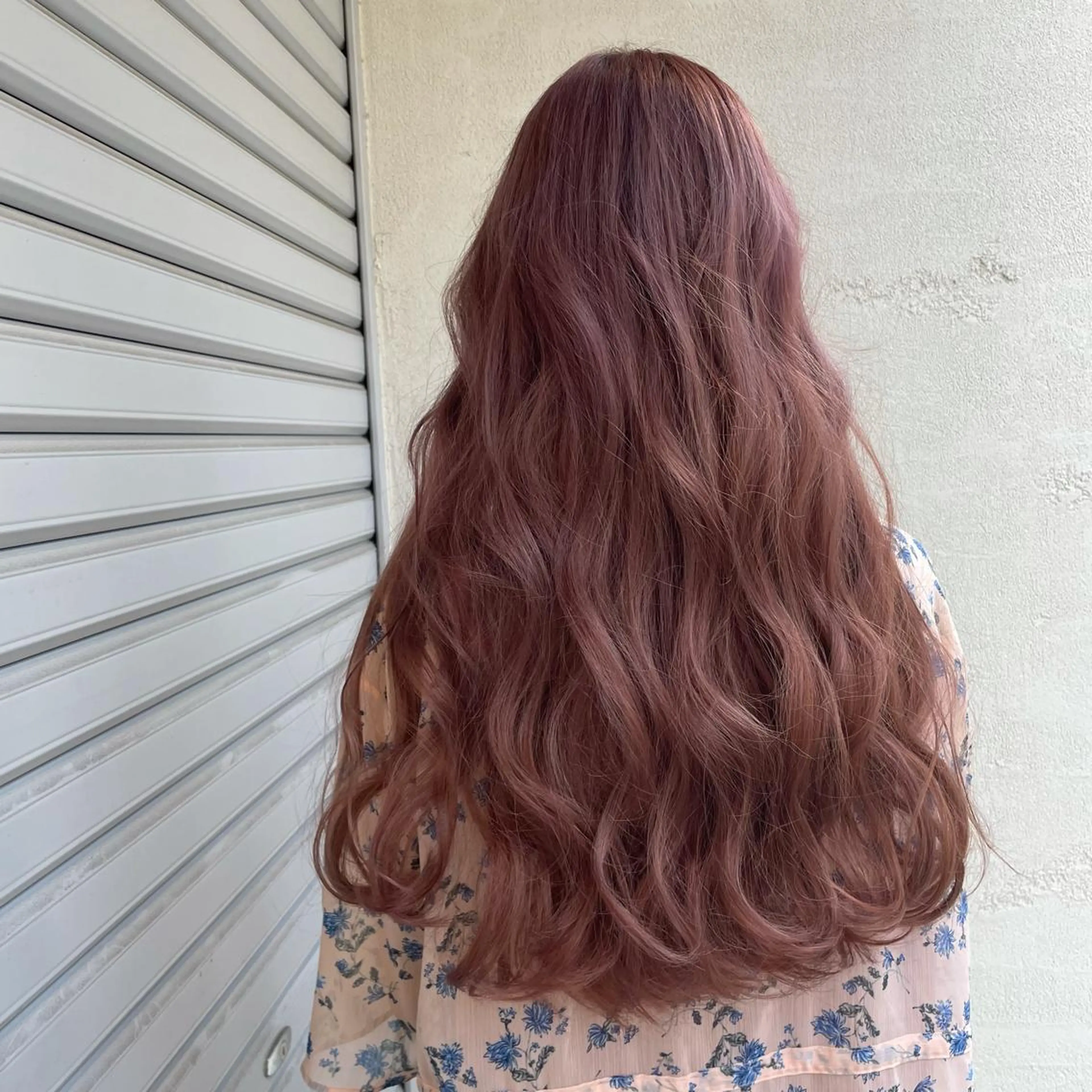 ロング マホ/日吉/髪質改善 /レイヤー/ガーリーのヘアスタイル