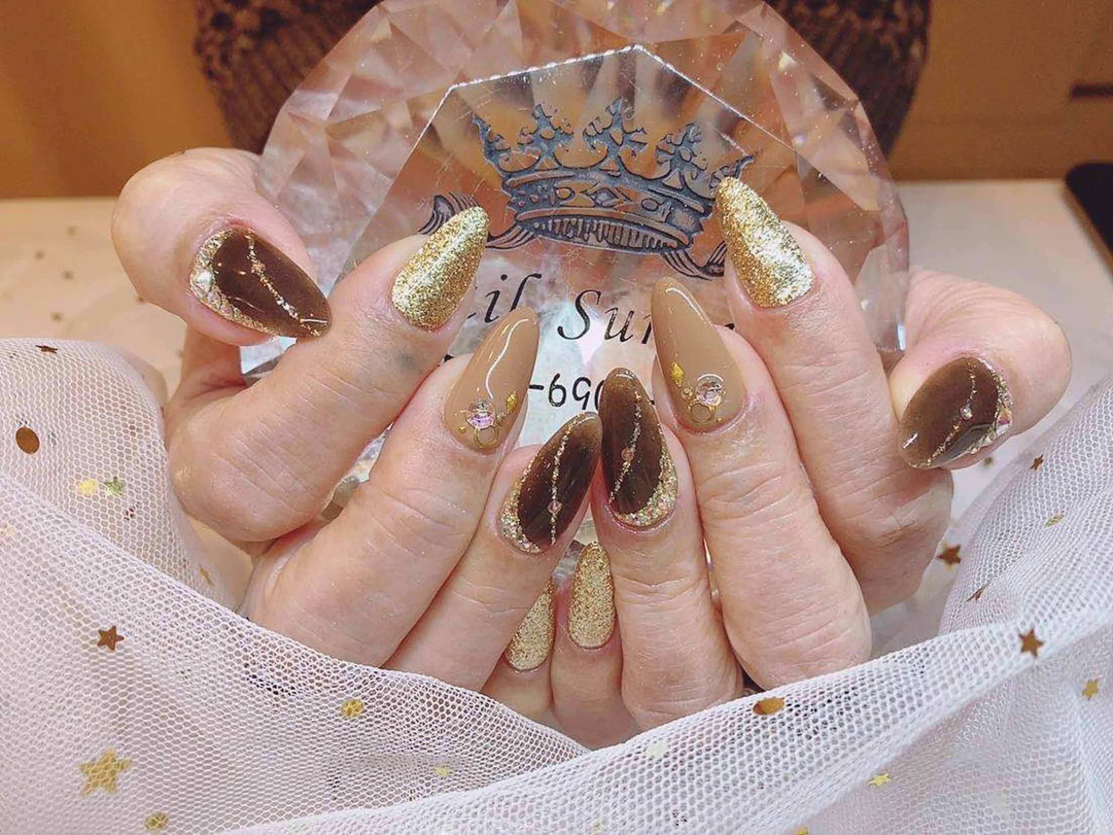 ネイル 長さだし専門店 M2　rikaのネイルデザイン