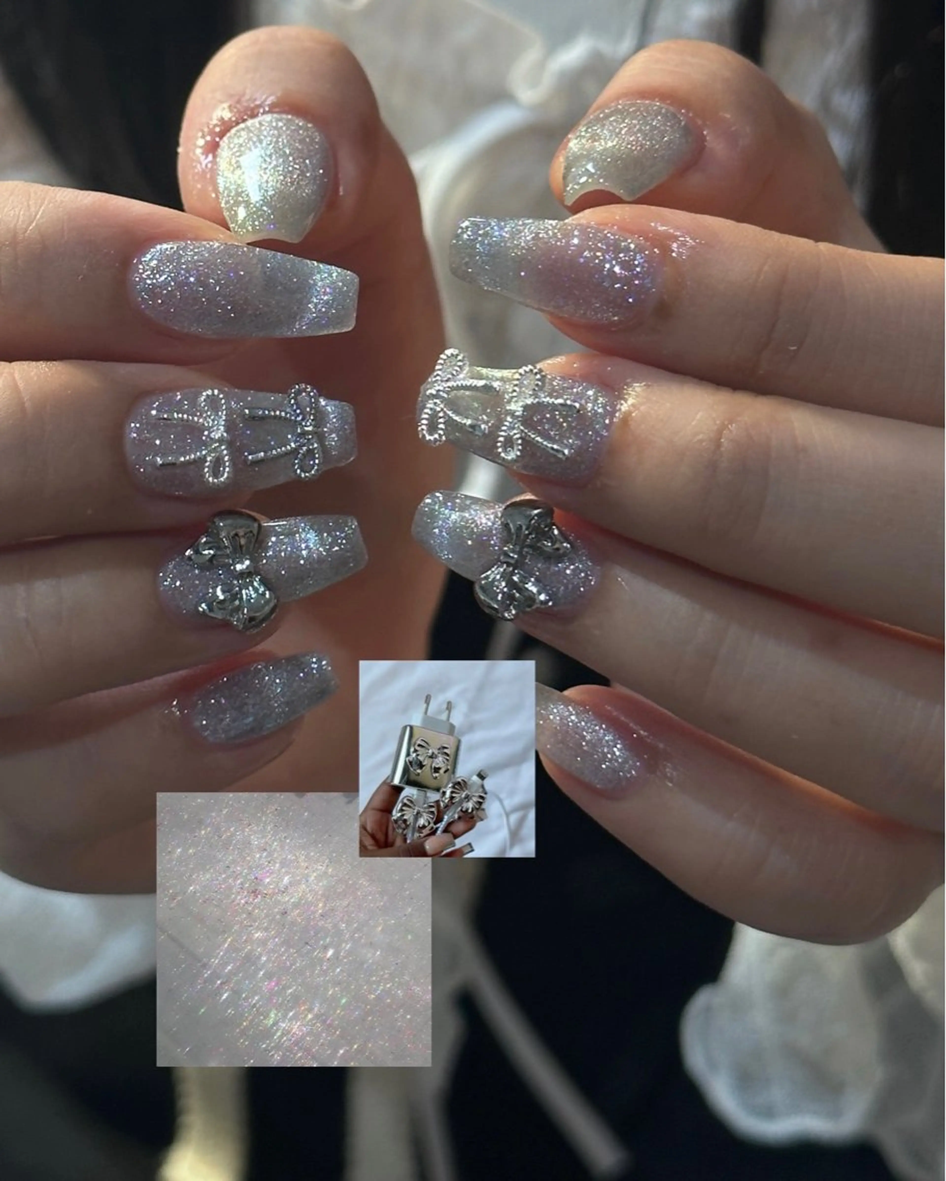 ネイル ♱˖⁺ 𝒎𝒐𝒑𝒊 ⁺のネイルデザイン