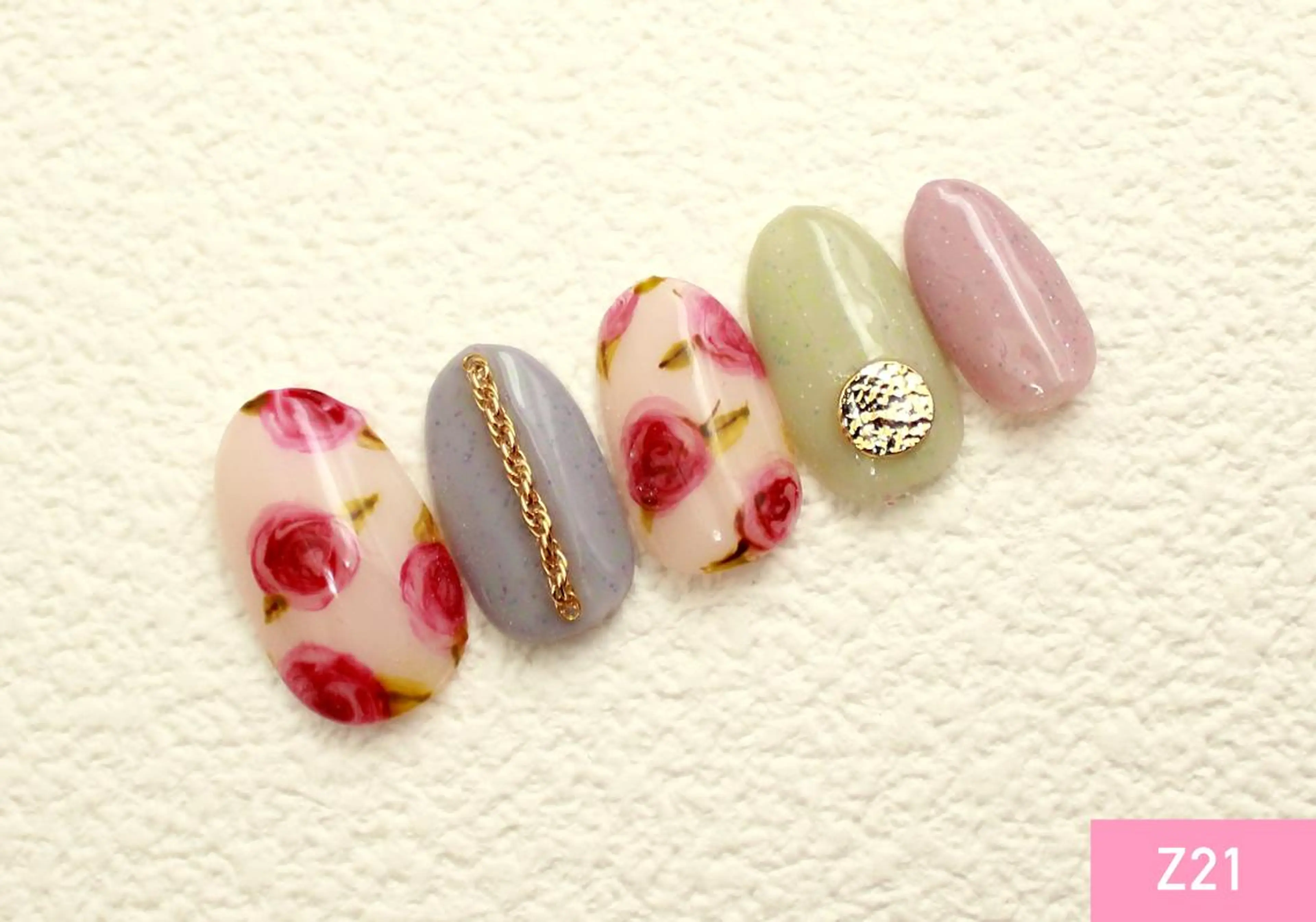 ネイル アートネイル ジェルネイル マグネットネイル ネイル nanのネイルデザイン