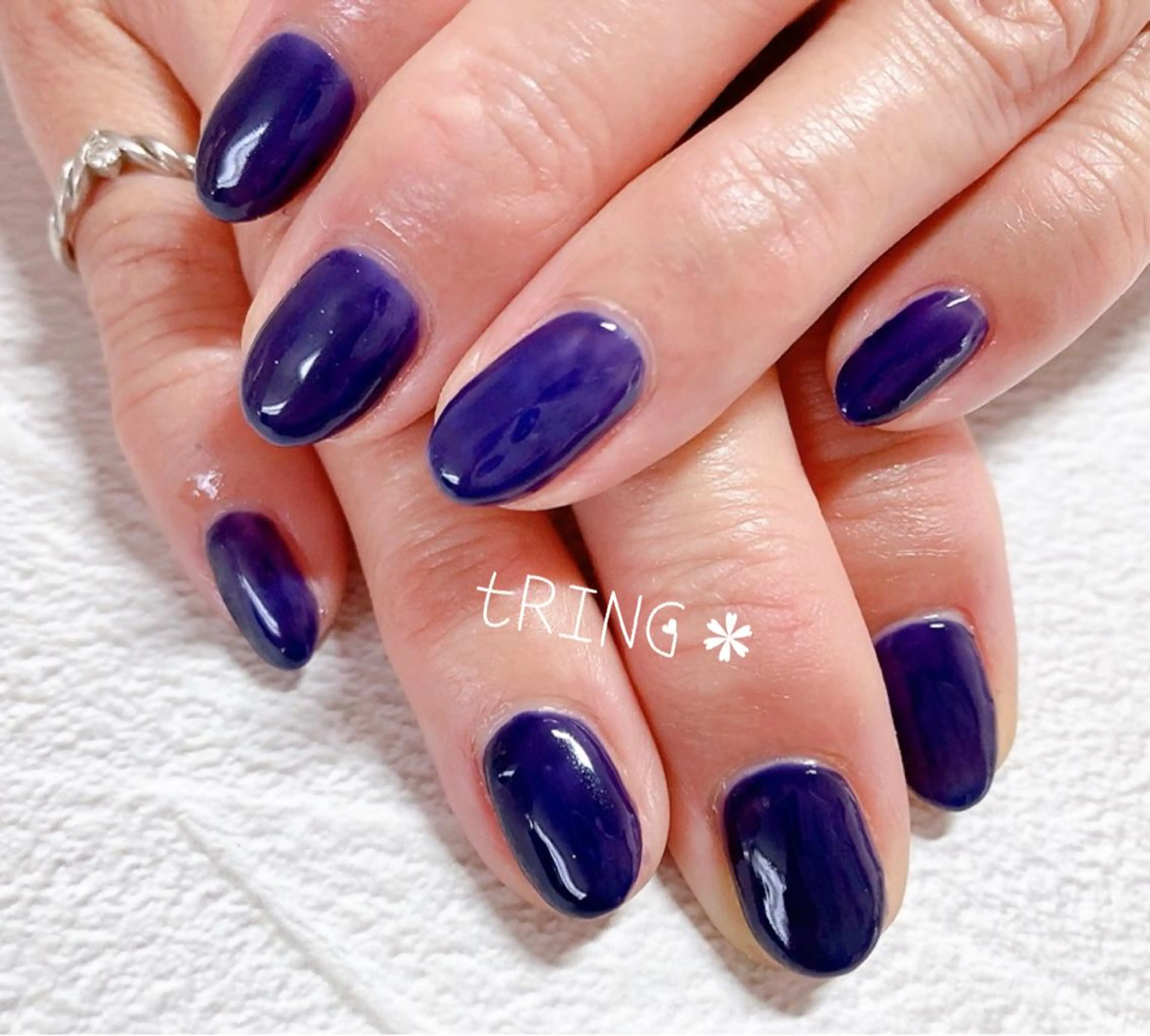 ネイル ハンドネイル tRING* しいの木台のネイルデザイン