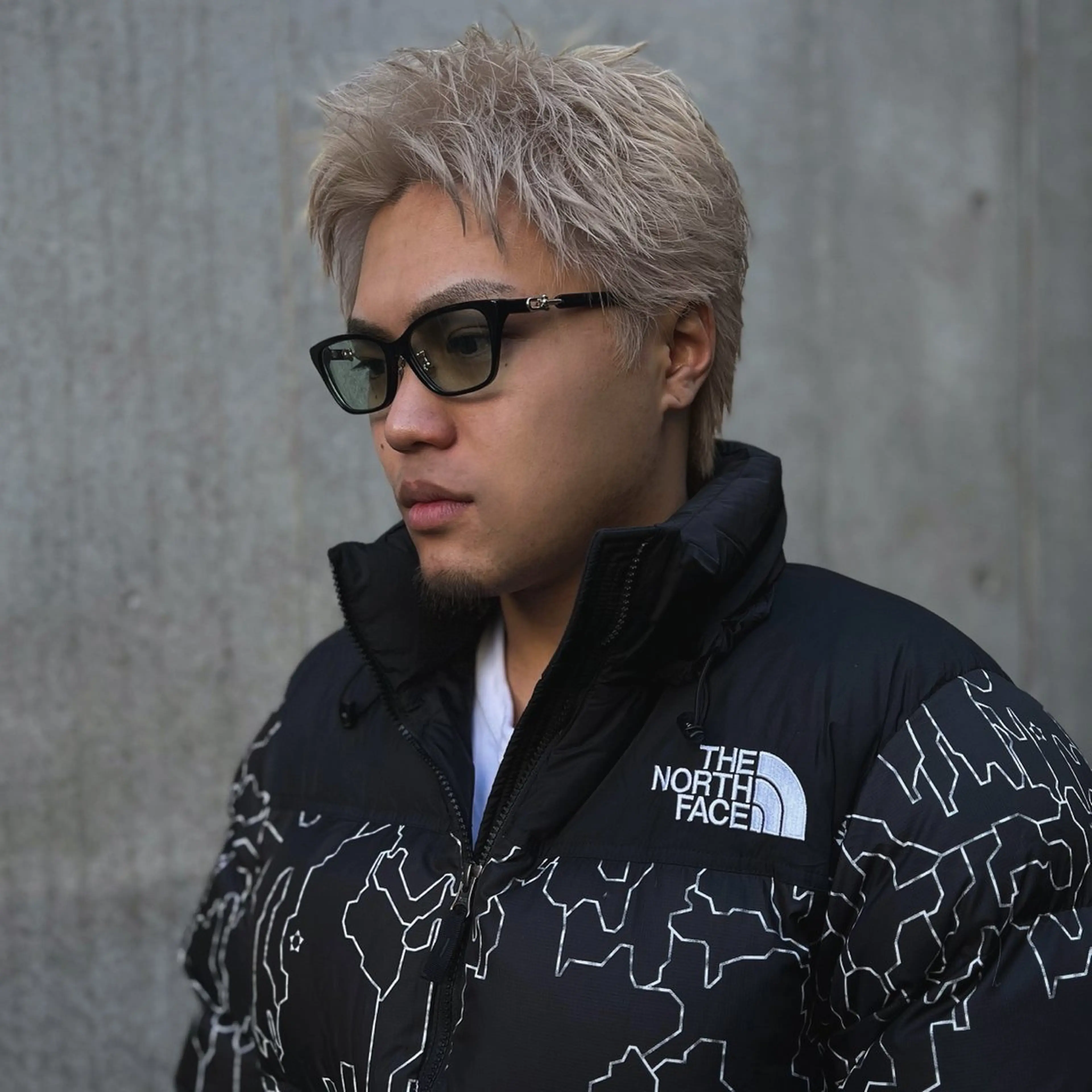 メンズ スパイキーショート カット ヘアカラー トリートメント メンズ特化/パーマ/ メッシュ/竜成のヘアスタイル