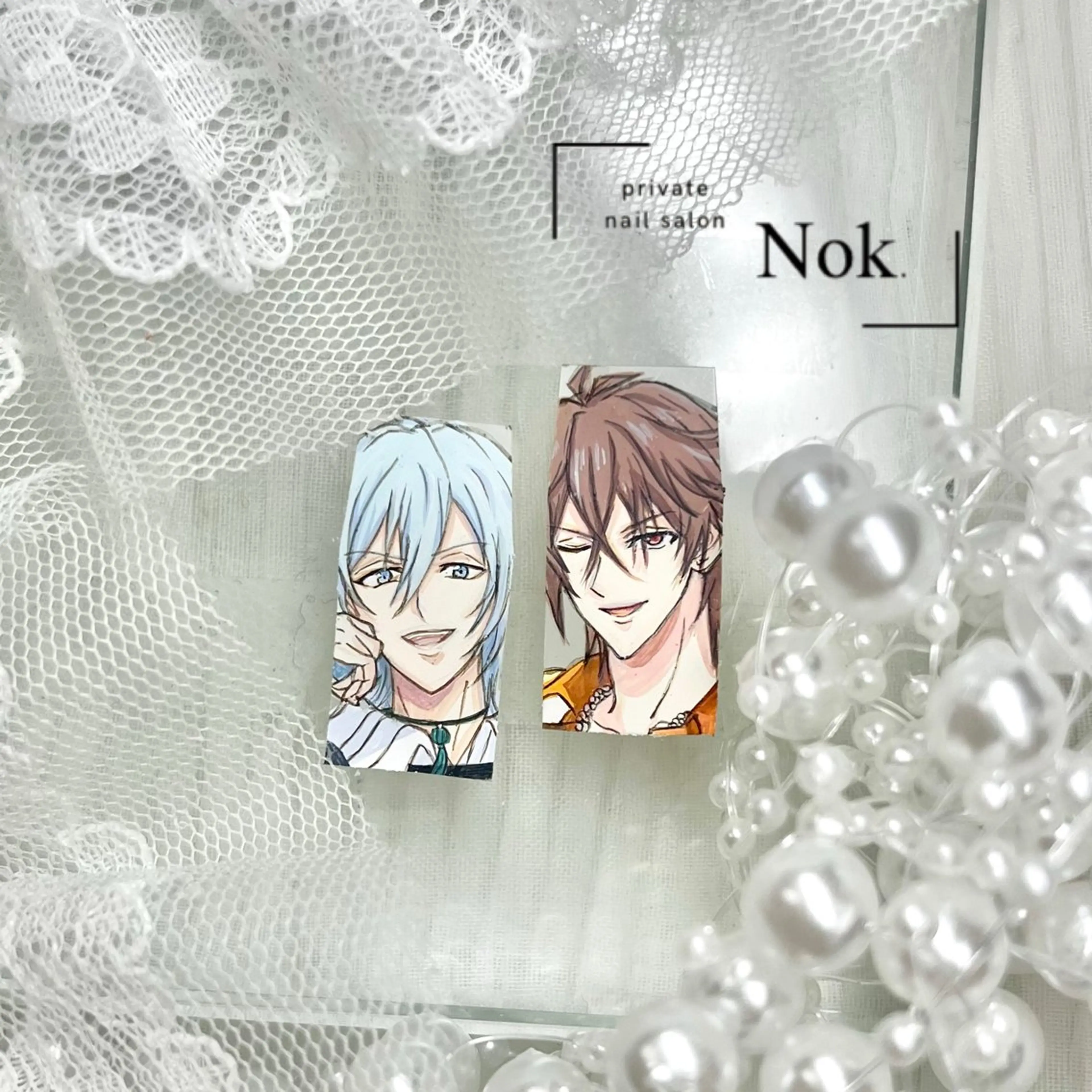 プレインシート1枚🌟他店ジェル上に貼り付け✨⚠️7日前予約必須の写真