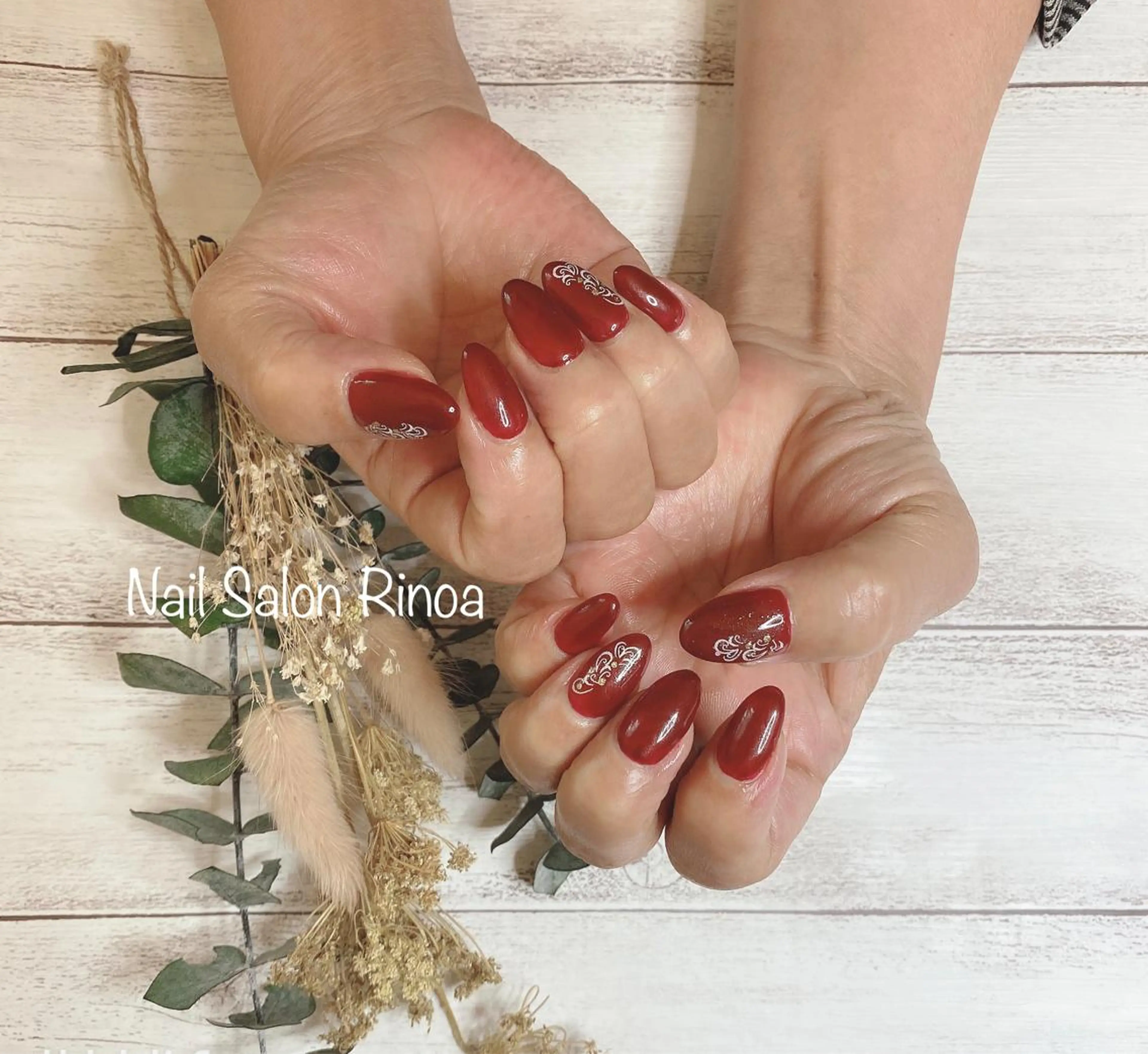 ネイル ハンドネイル フットネイル Nail Salon Rinoaのネイルデザイン