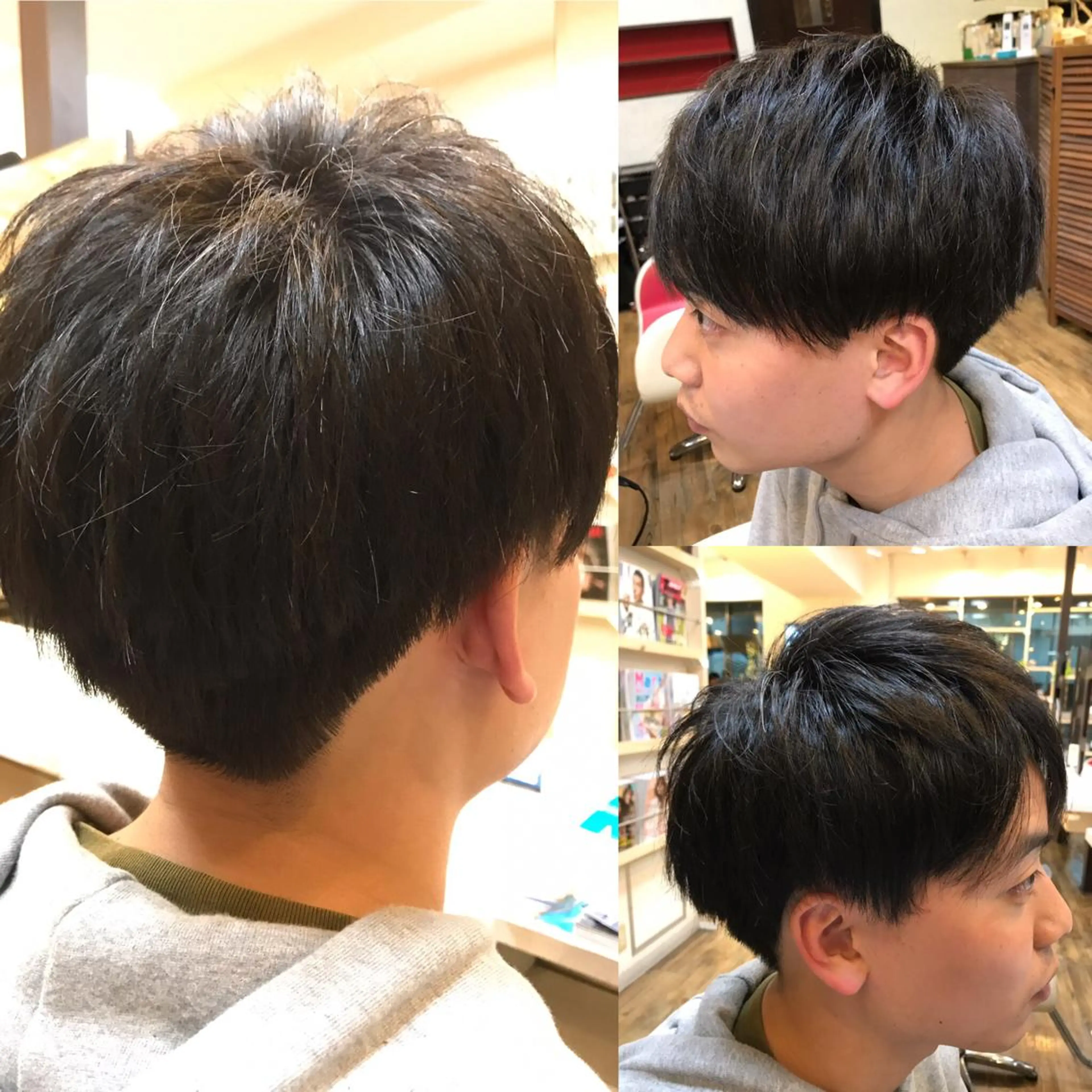 ショート メンズ ツーブロック 刈り上げ カット 赤羽、髪質改善サロン 吉野リョウスケのヘアスタイル