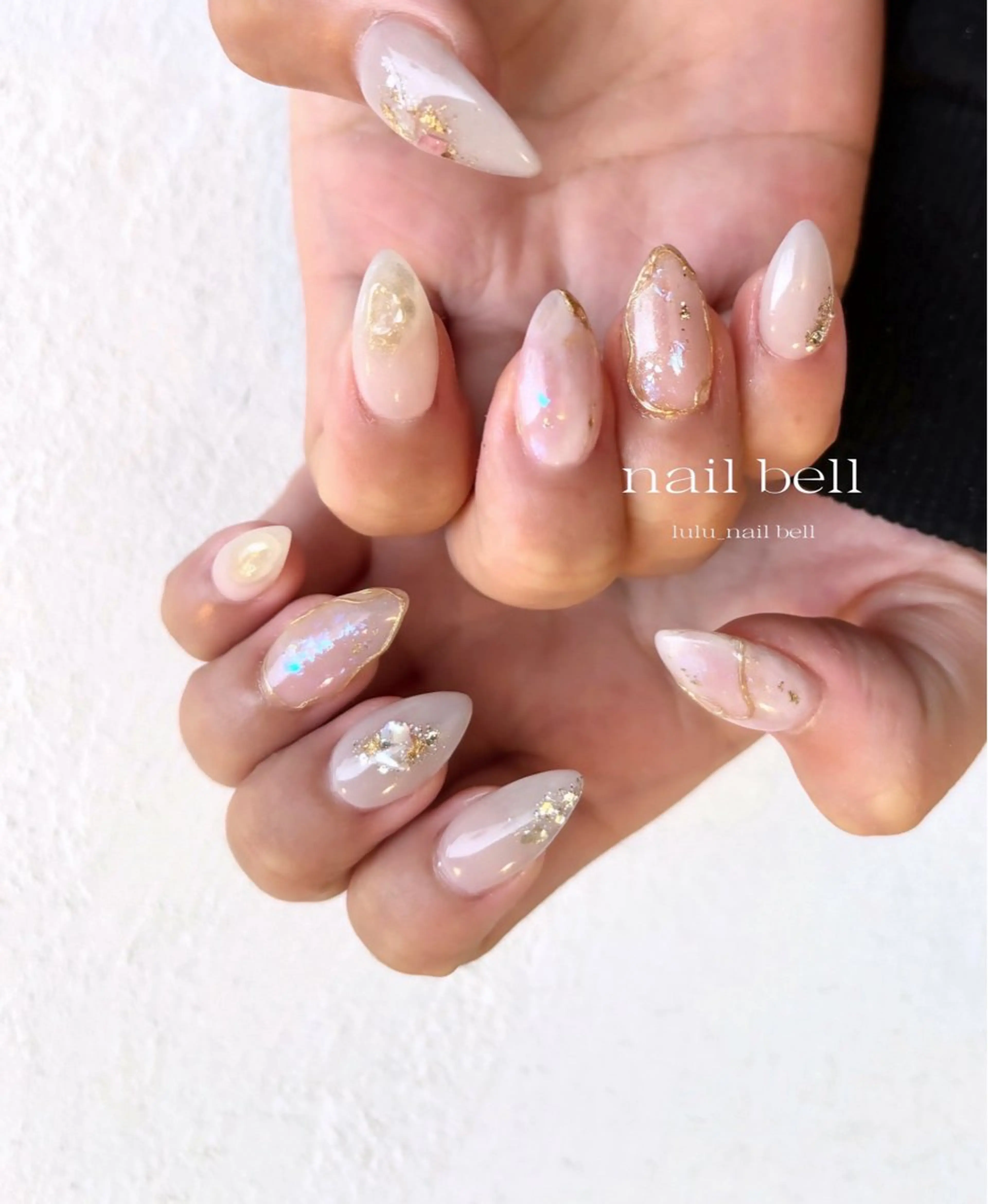 ネイル ハンドネイル 大人可愛いネイル🎗 Hinaのネイルデザイン