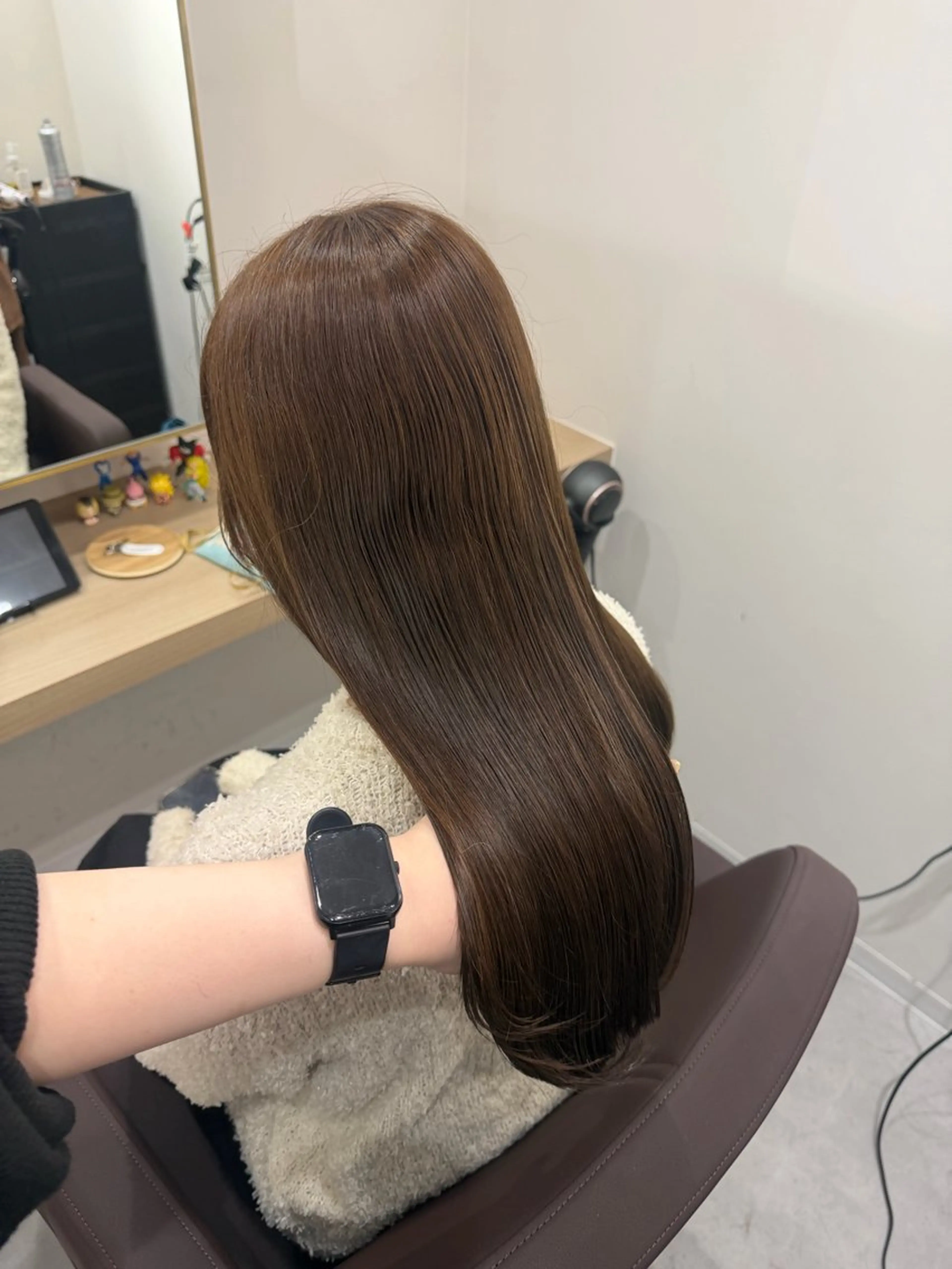 ロング カラー ベージュカラー カット ヘアカラー トリートメント attrait 梅田店所属・梅田/ 髪質改善/ 似合わせ/RINKAのヘアスタイル