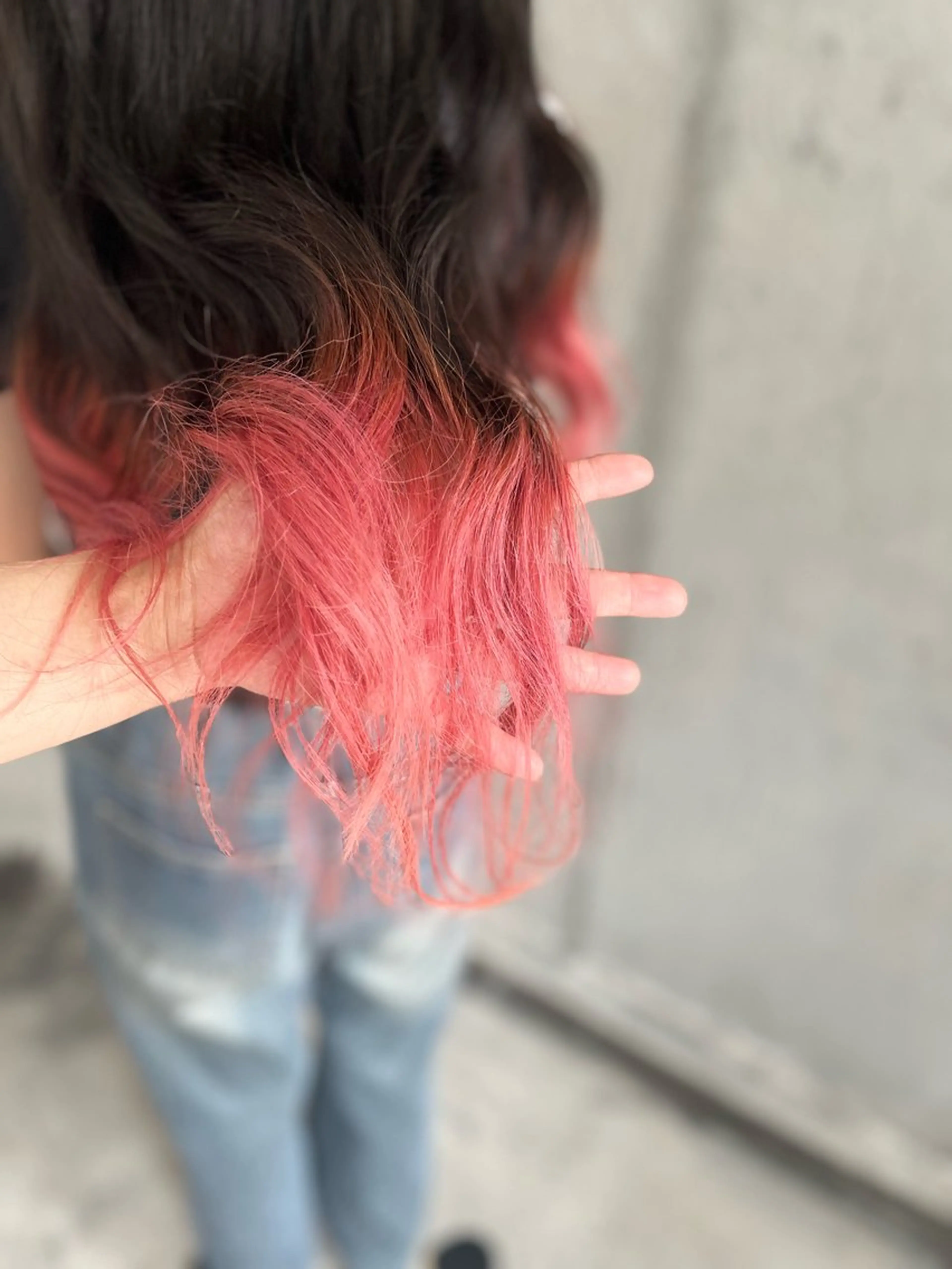 カラー Mariana雛/ 西大分/ハイライトのヘアスタイル