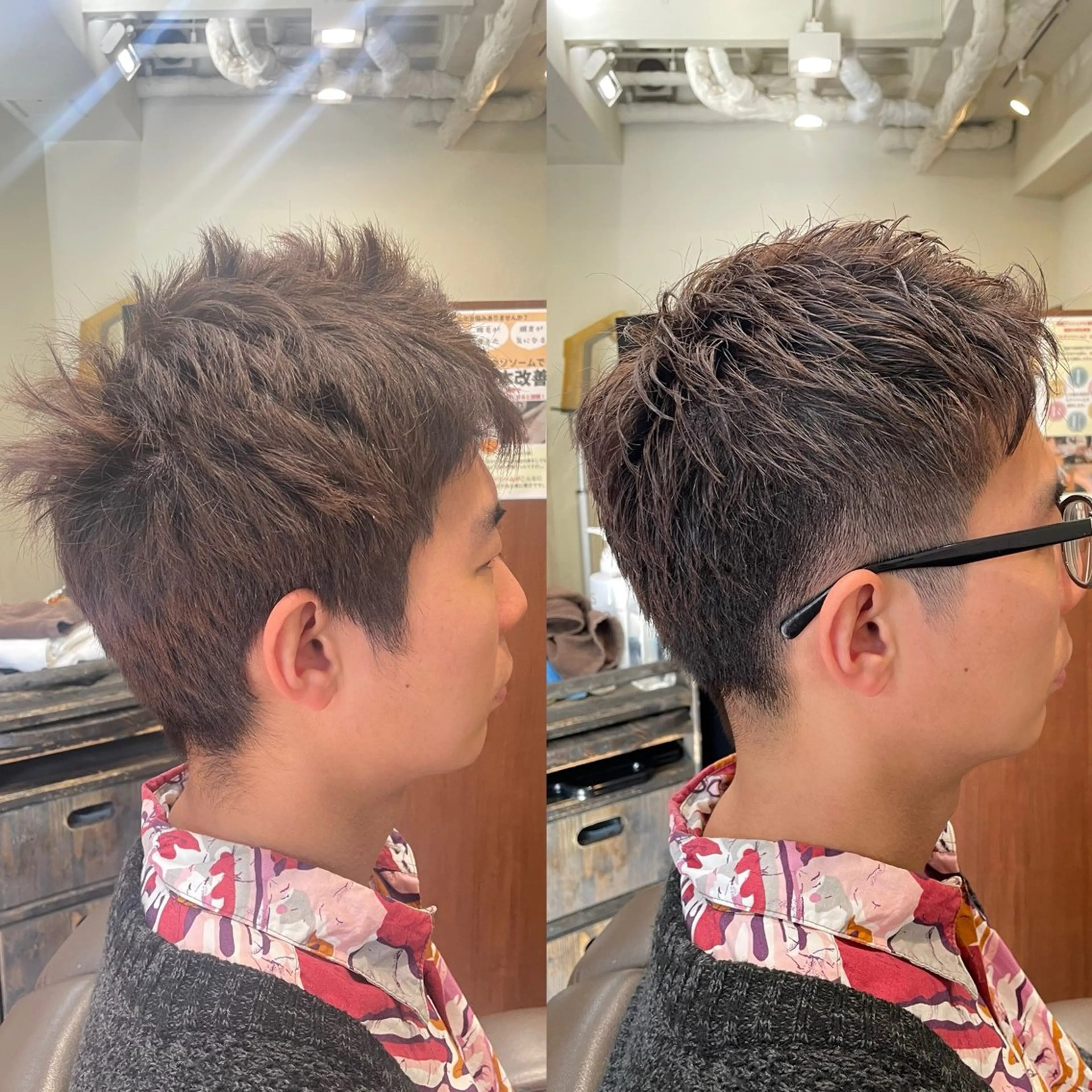 ショート メンズ トレサンパ所属・💈トレサンパ 💈金山駅✂︎愛実のヘアスタイル