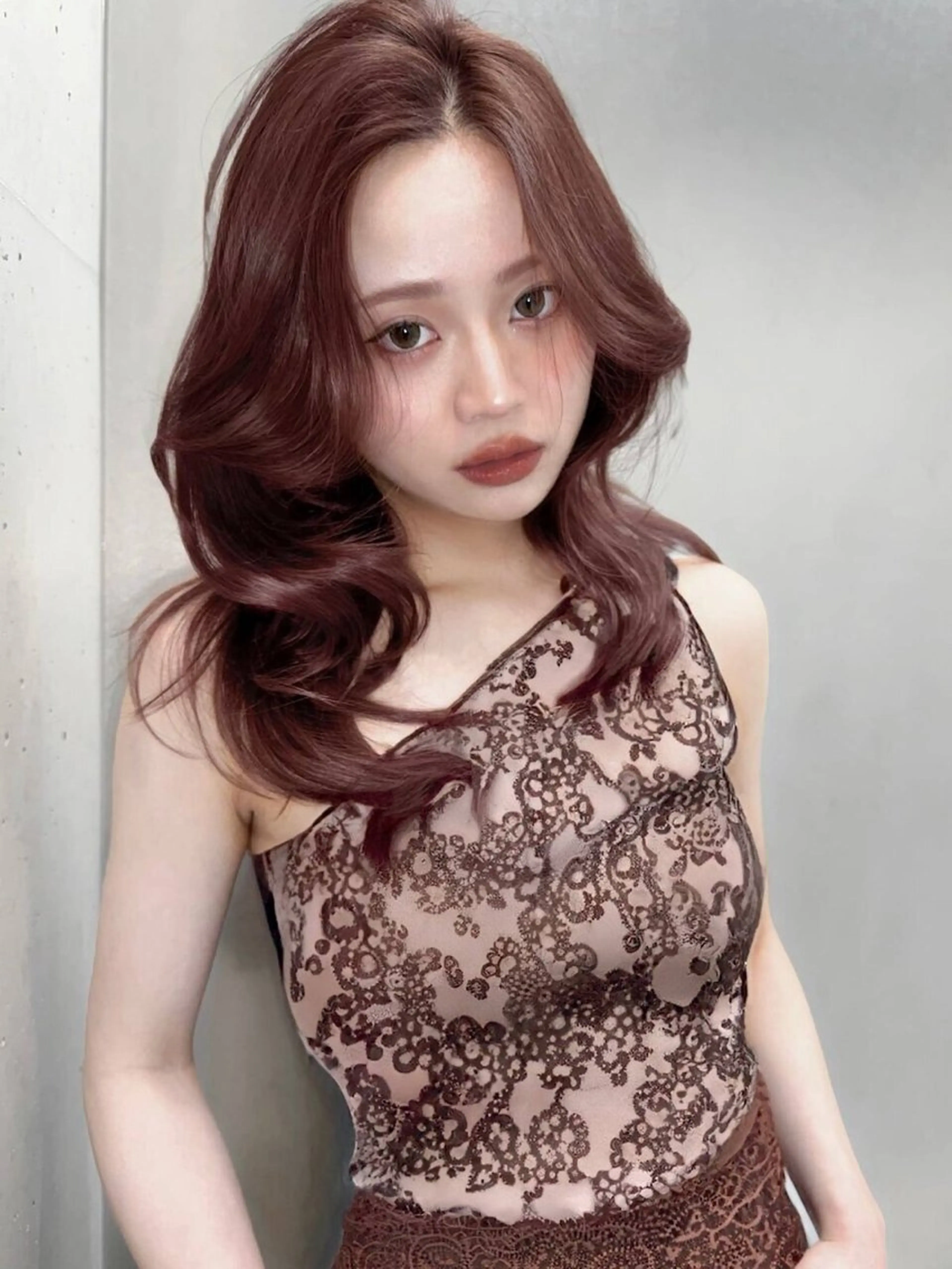 【透け感バツグン】🩵高発色アディクシーカラー🩵¥8500→¥7500の写真