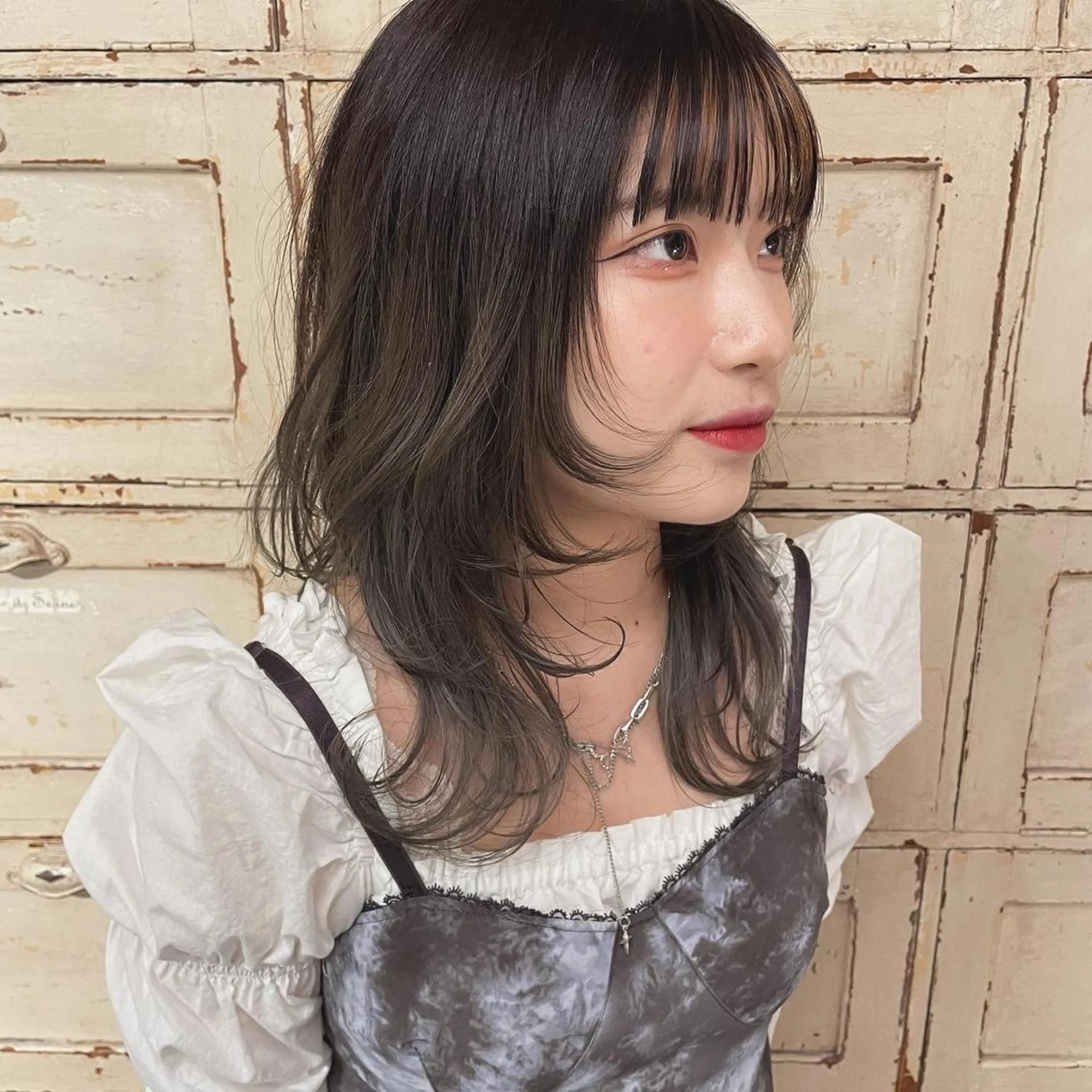セミロング RorriM natsuのヘアスタイル