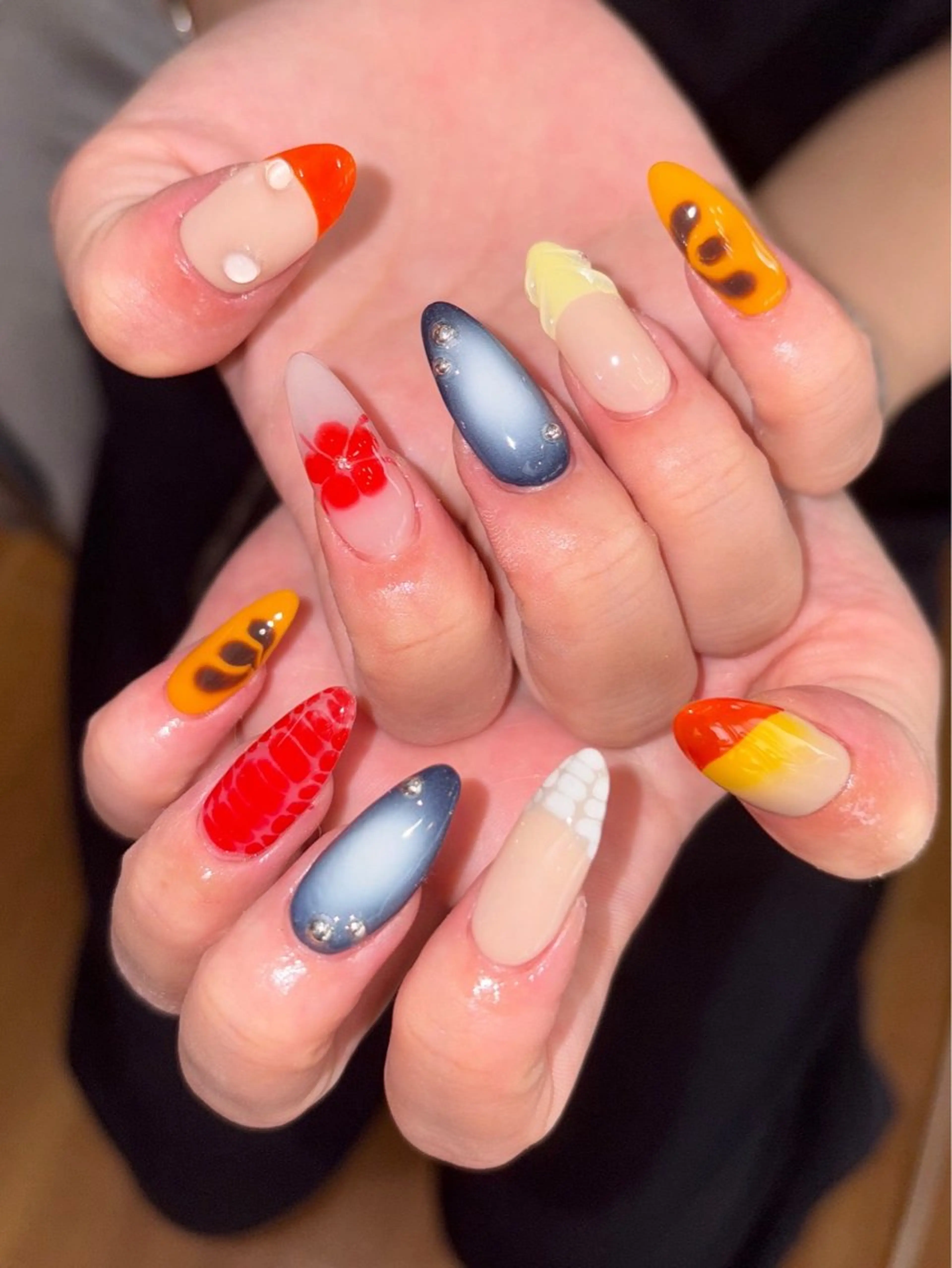 ネイル ハンドネイル ⟡.·coco⟡.· 1月予約受付中のネイルデザイン