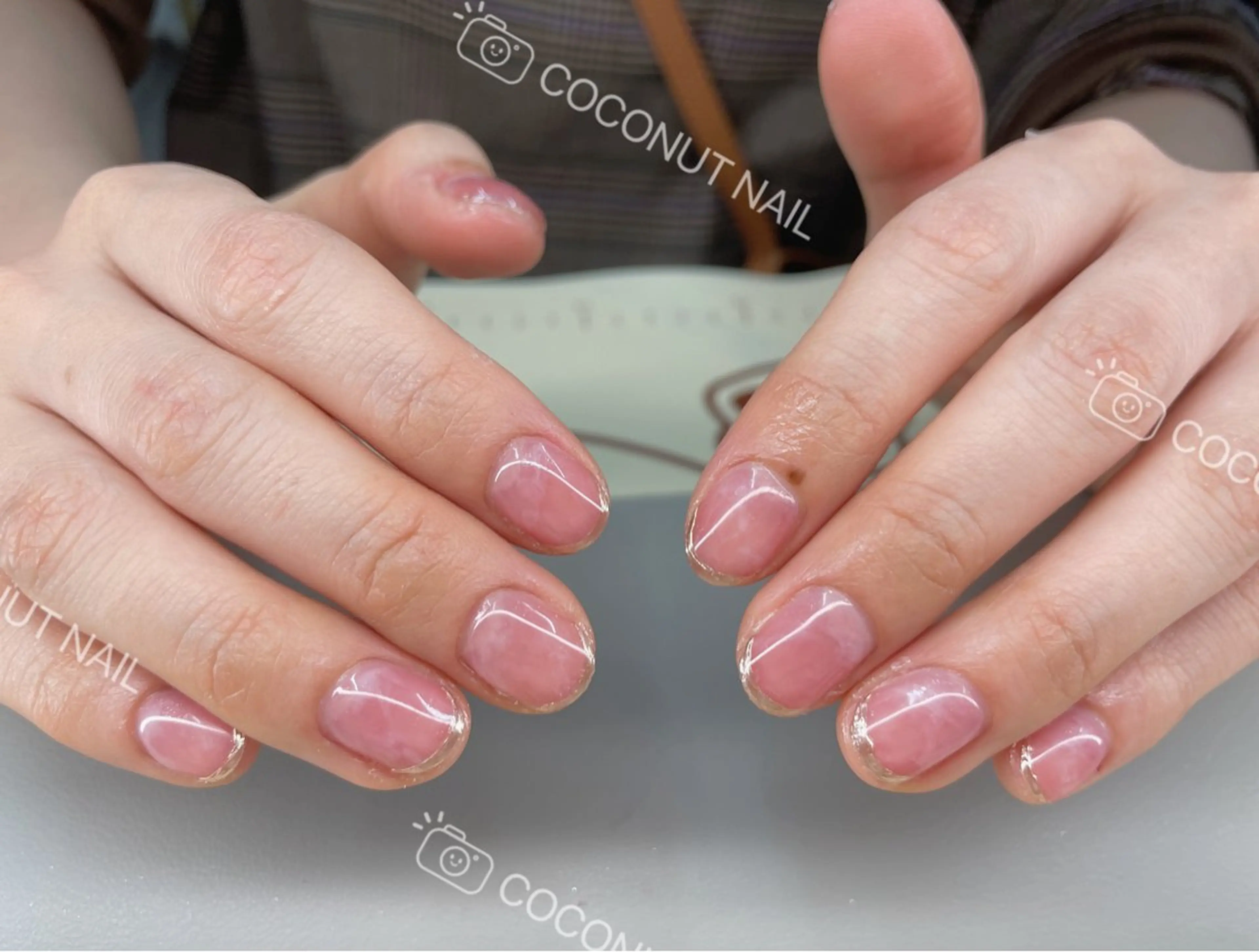 ネイル ハンドネイル 神田 ココナッツのネイルデザイン