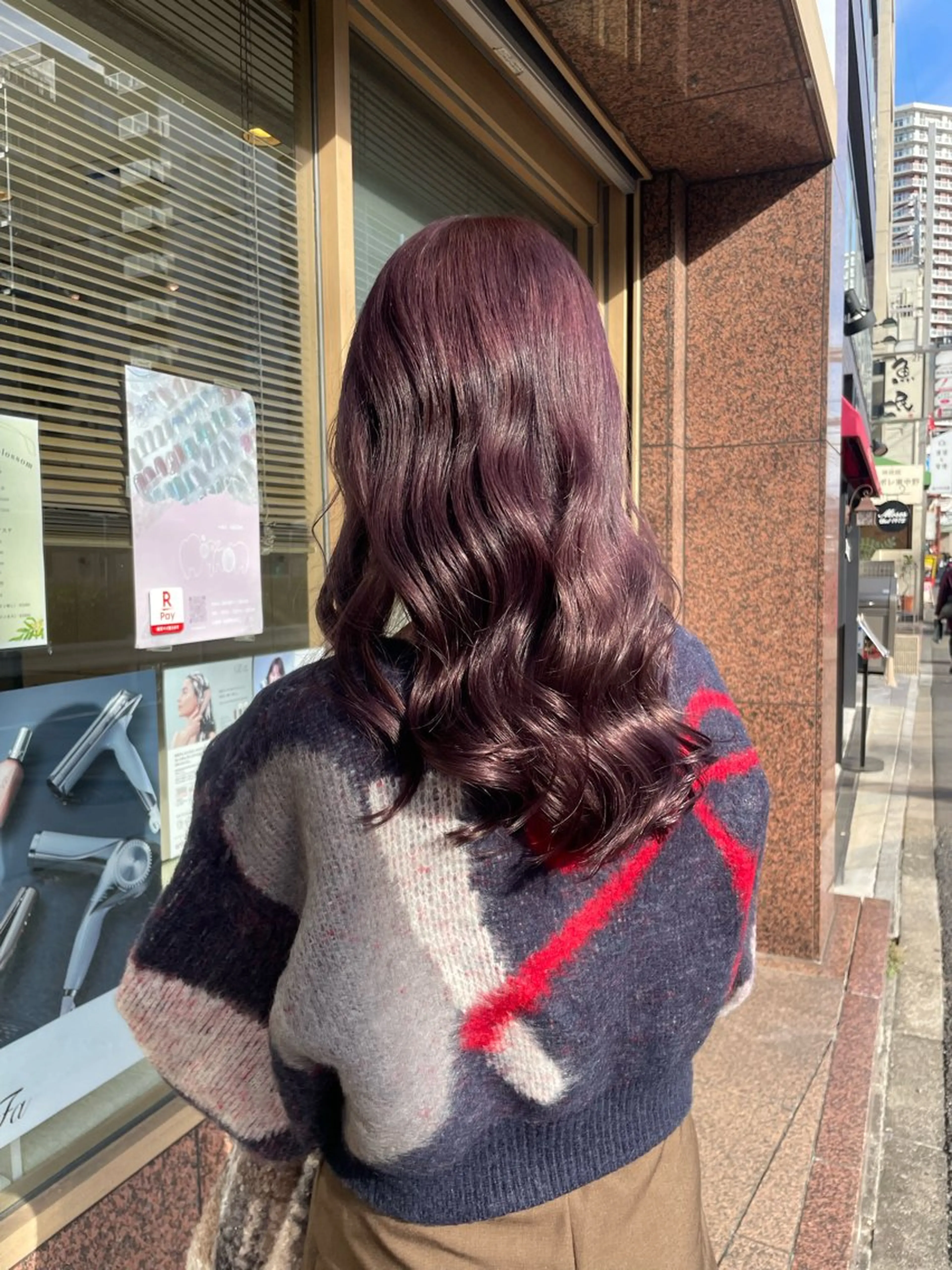 ロング カラー ブリーチ ラベンダーカラー 髪質改善/Bloss om🌷高橋沙衣のヘアスタイル