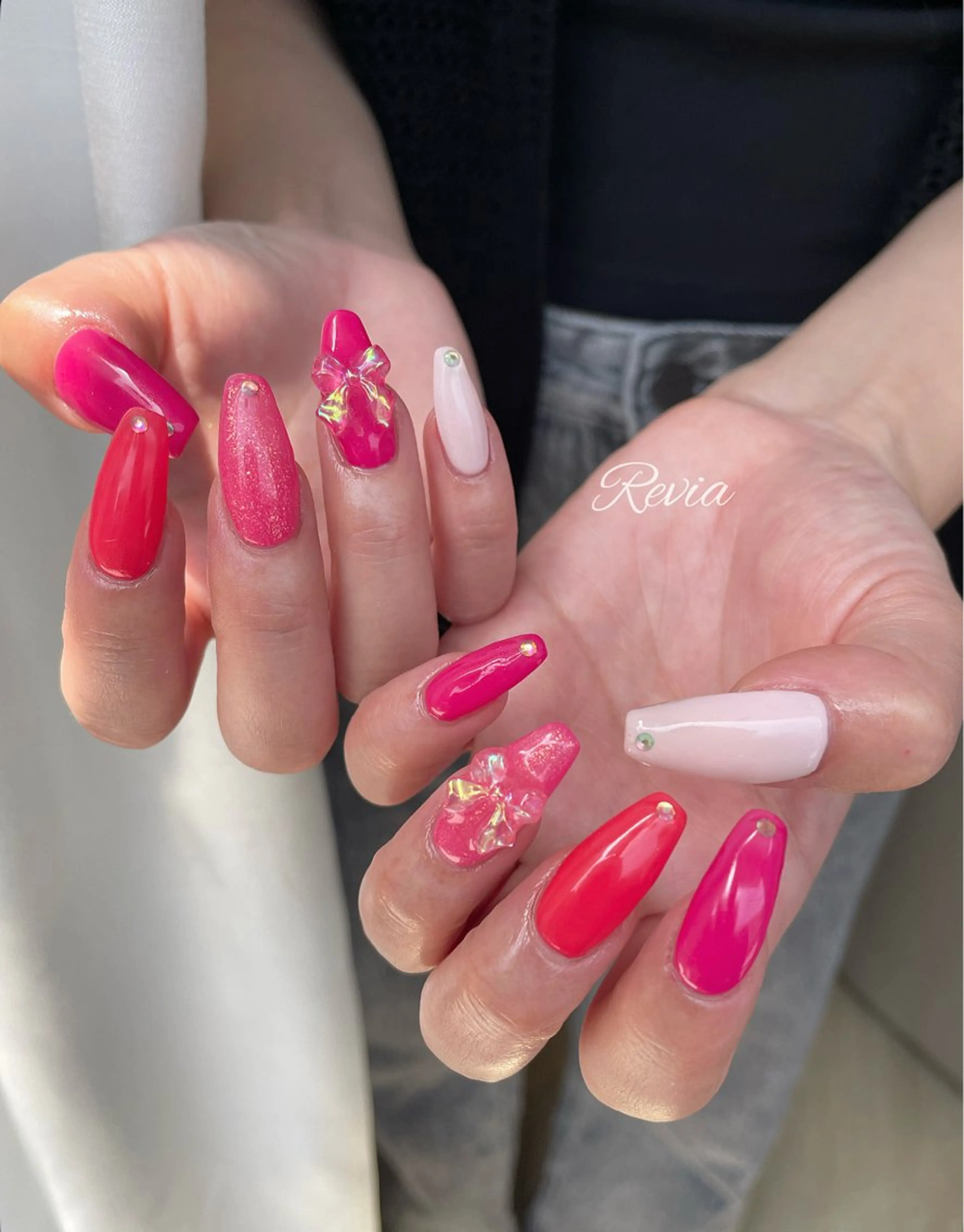 ネイル ハンドネイル revia所属・ERI Nailistのネイルデザイン