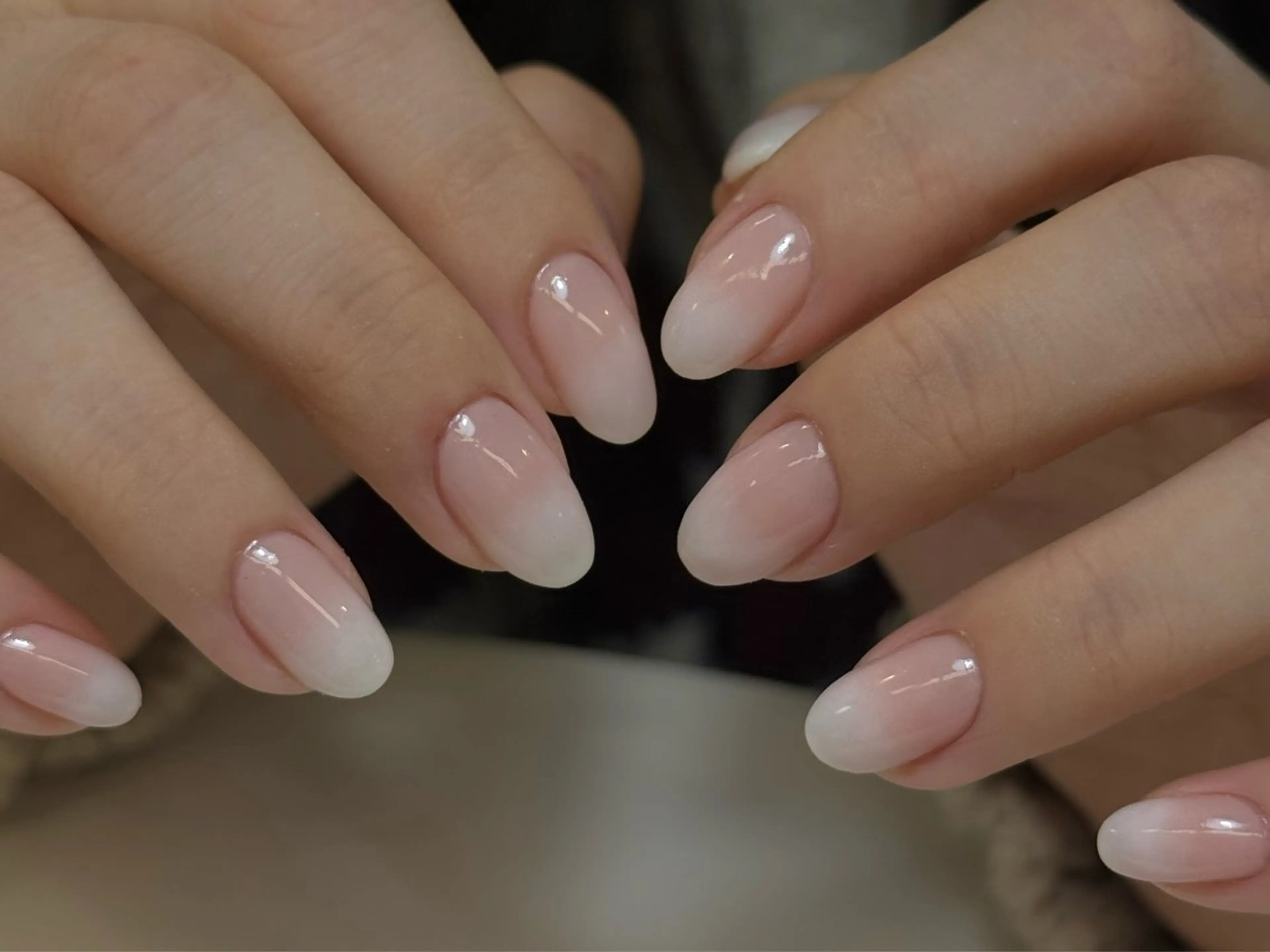 ネイル チークネイル フレンチネイル 韓国ネイル マグネットネイル 持ち込み ハンドネイル Hi nail🎀 池袋kozueのネイルデザイン