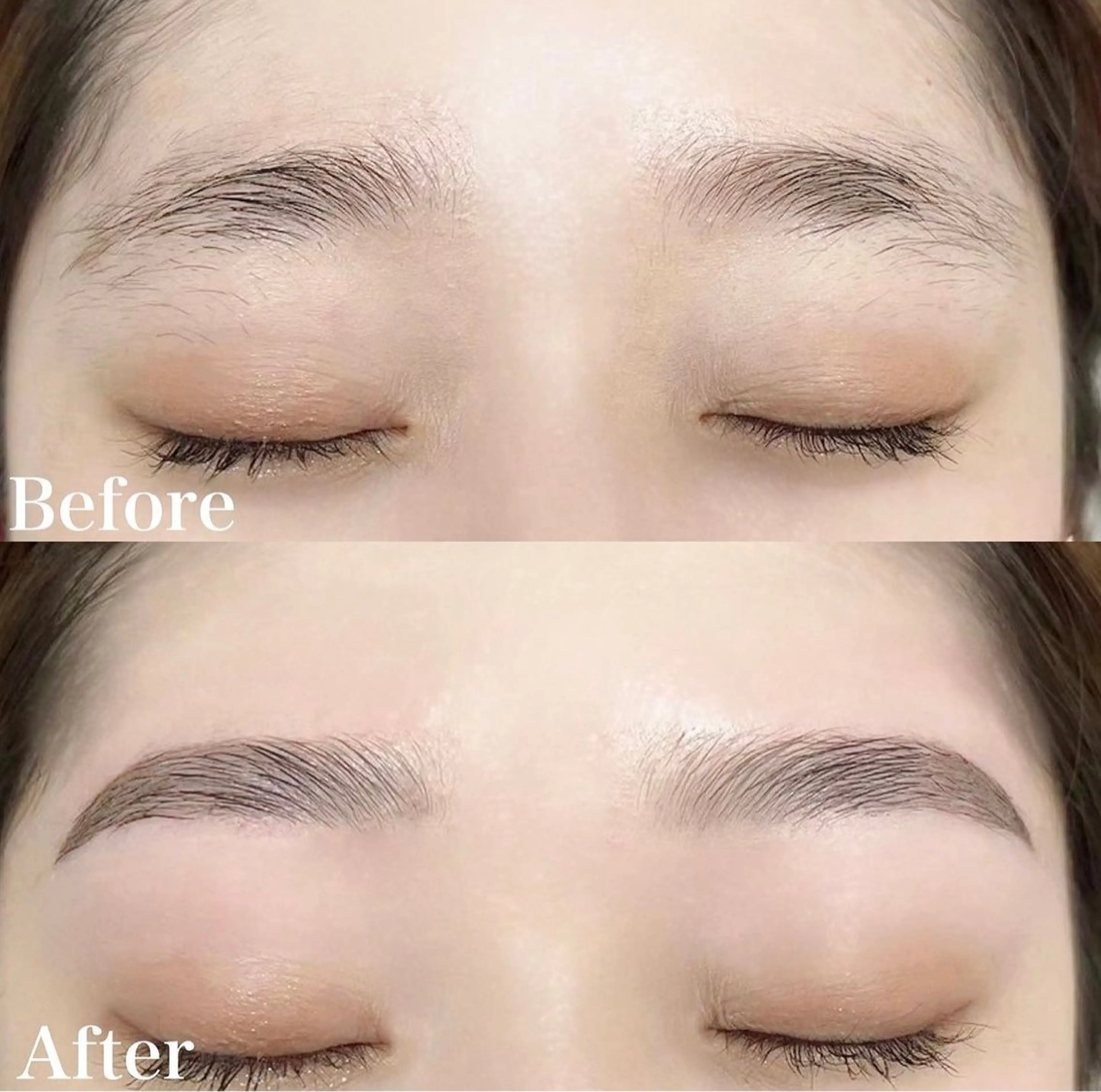 全員似合わせ美眉毛スタイリング¥5500 (デザイン自由、間引き、カット含め)の写真