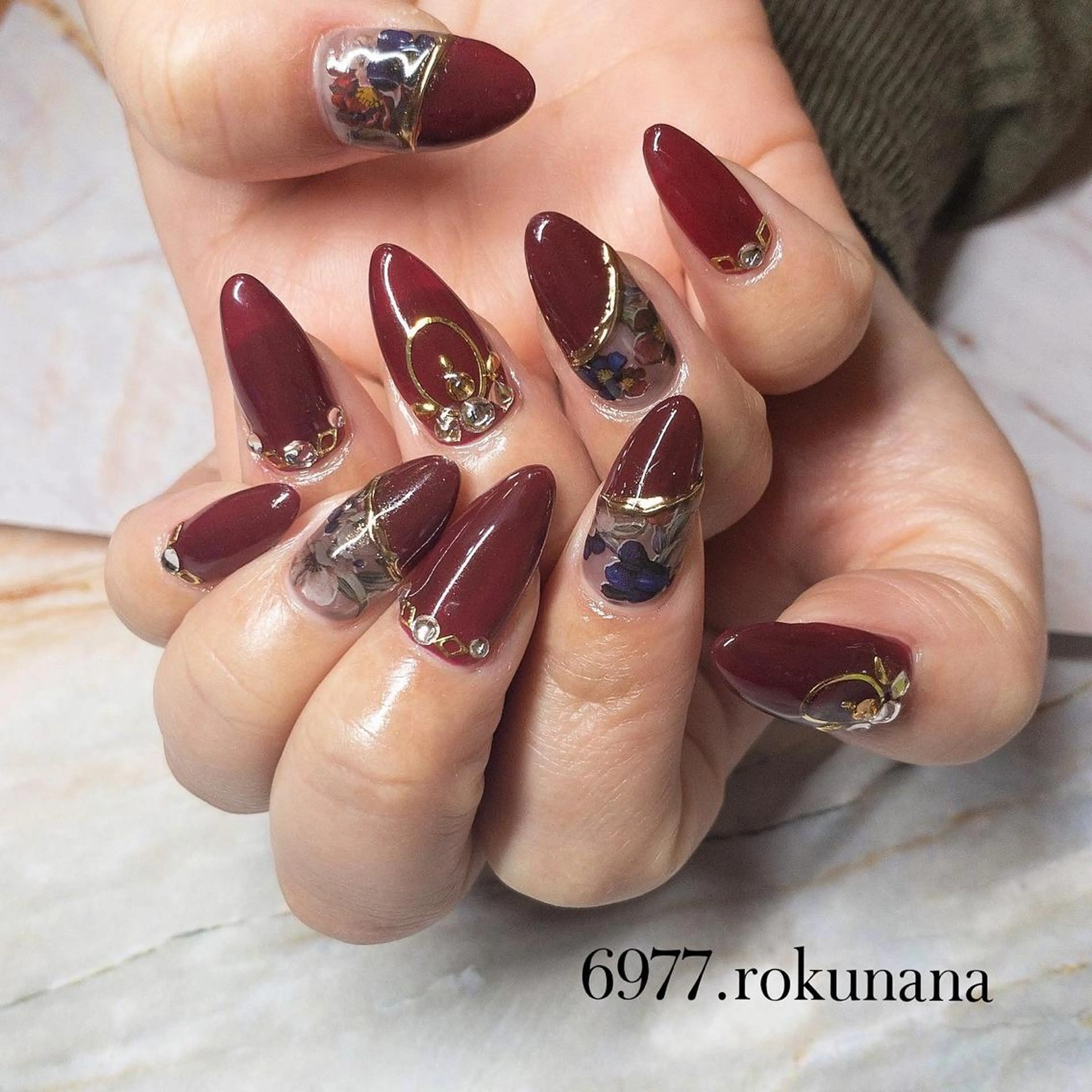 ネイル rokunana 佐野のネイルデザイン