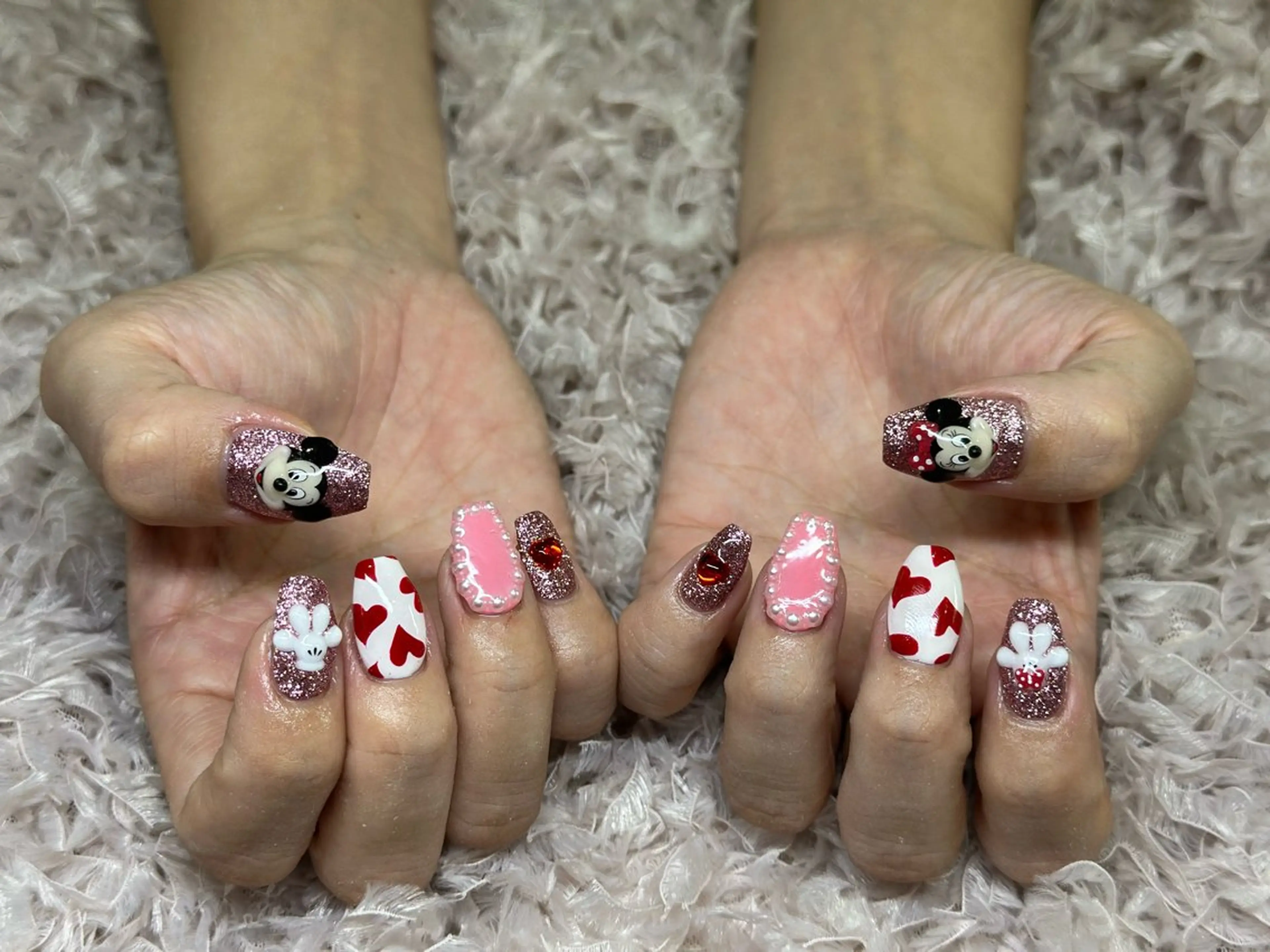 ネイル 持ち込み ハンドネイル 松永 稚奈のネイルデザイン