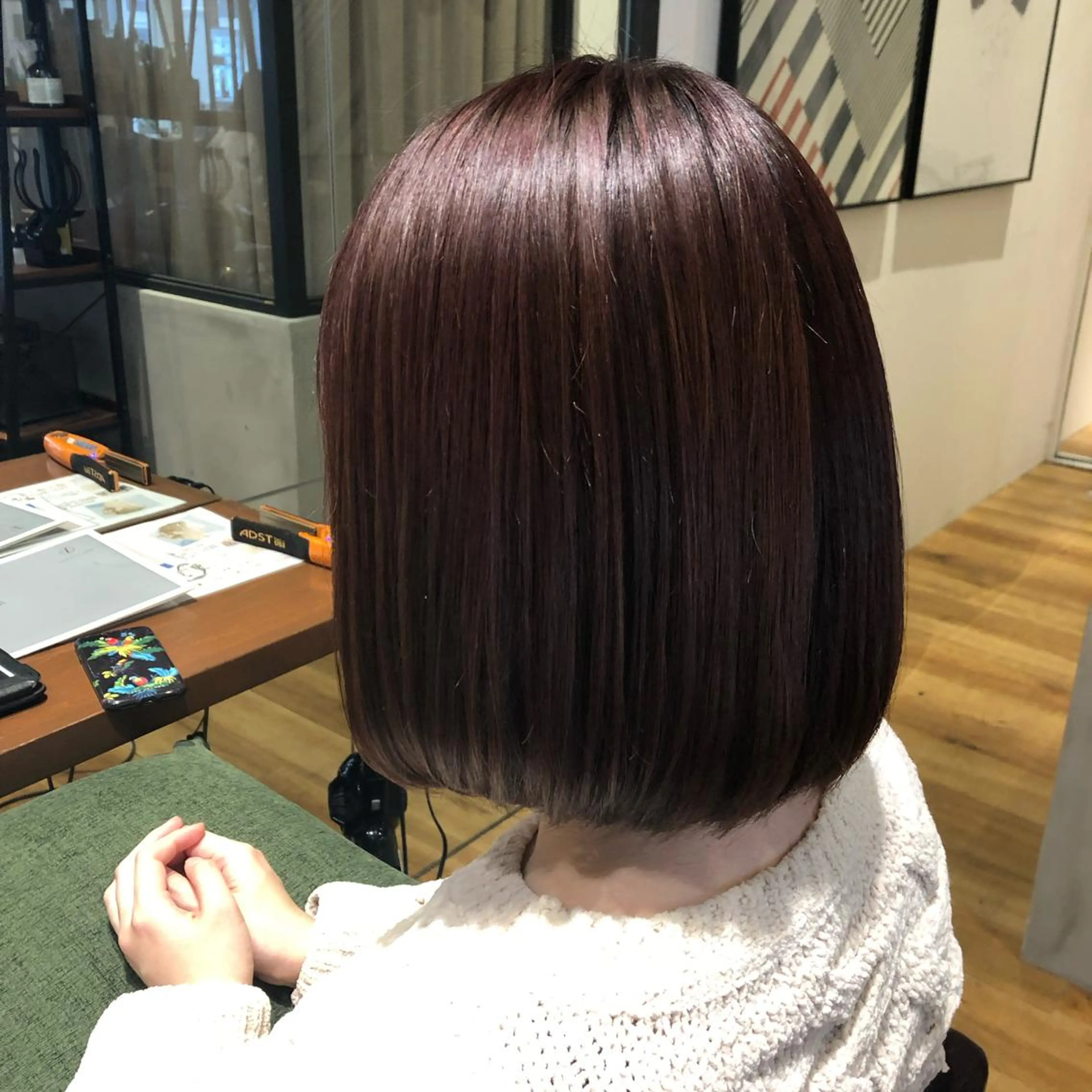 ミディアム カラー ✿ すずかのヘアスタイル