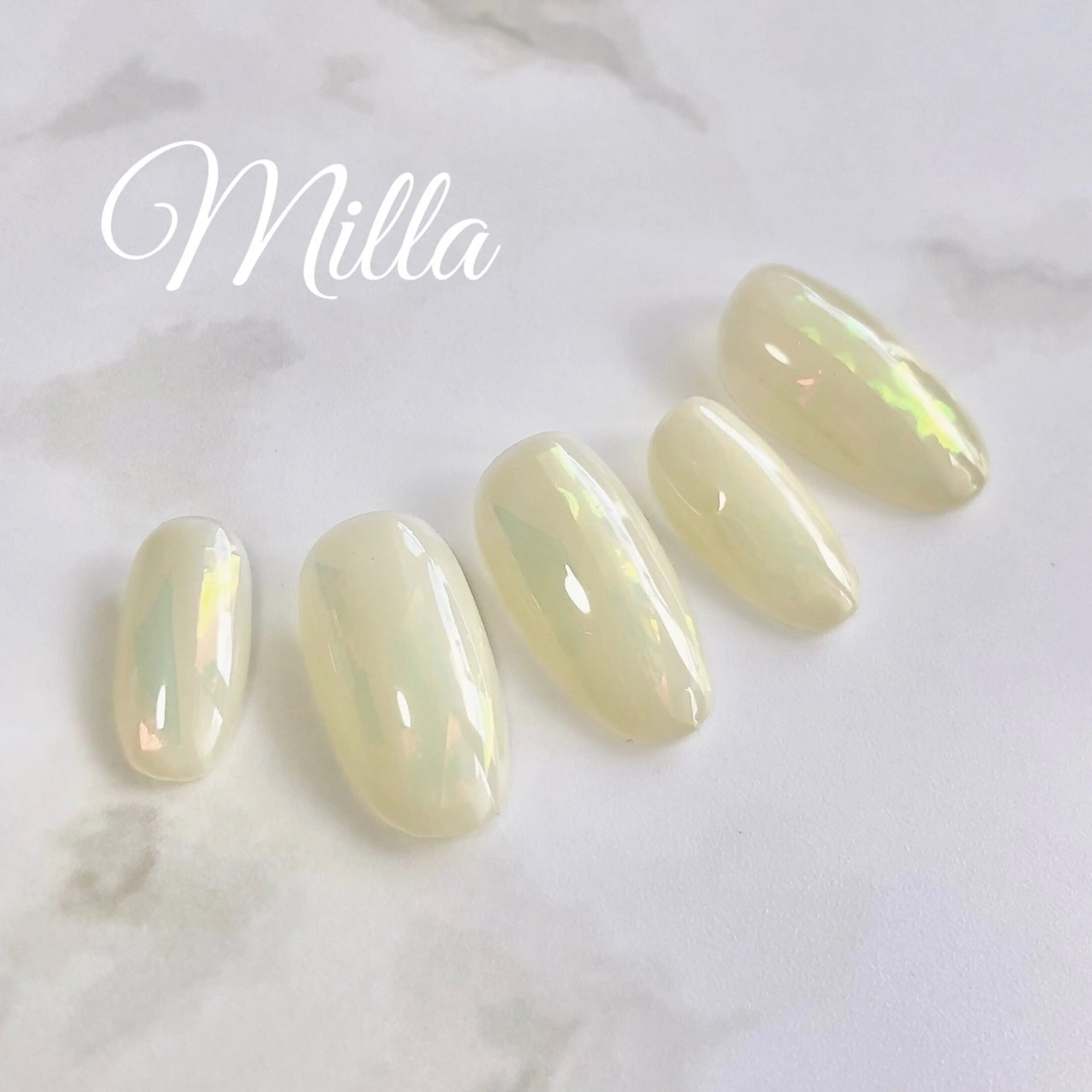 ネイル グリーン Nail Salon Milla / ミラのネイルデザイン