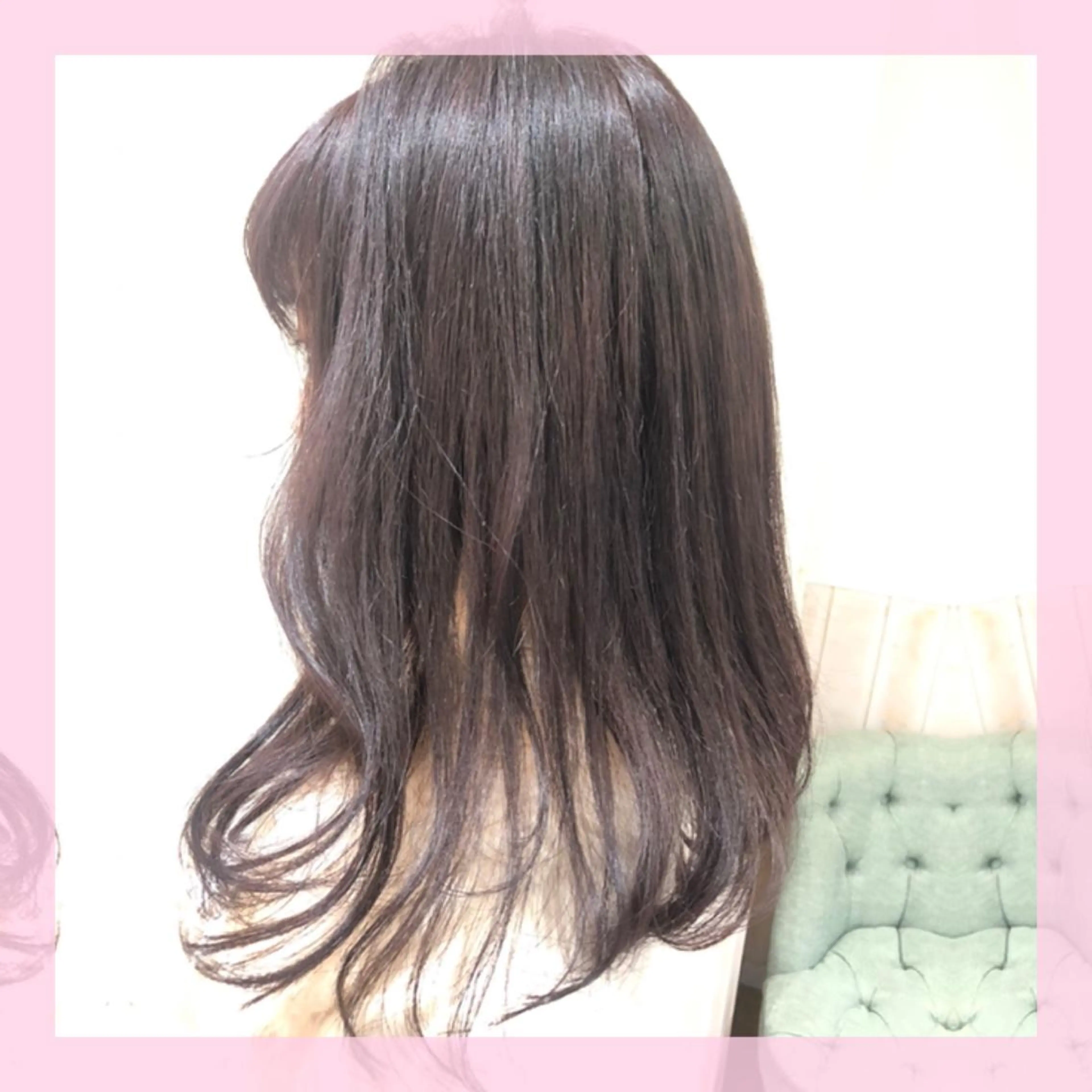ミディアム カラー ラベンダーカラー ピンクカラー ピンクラベンダー カット ヘアカラー トリートメント plum.所属・🍒前川 🍒のヘアスタイル