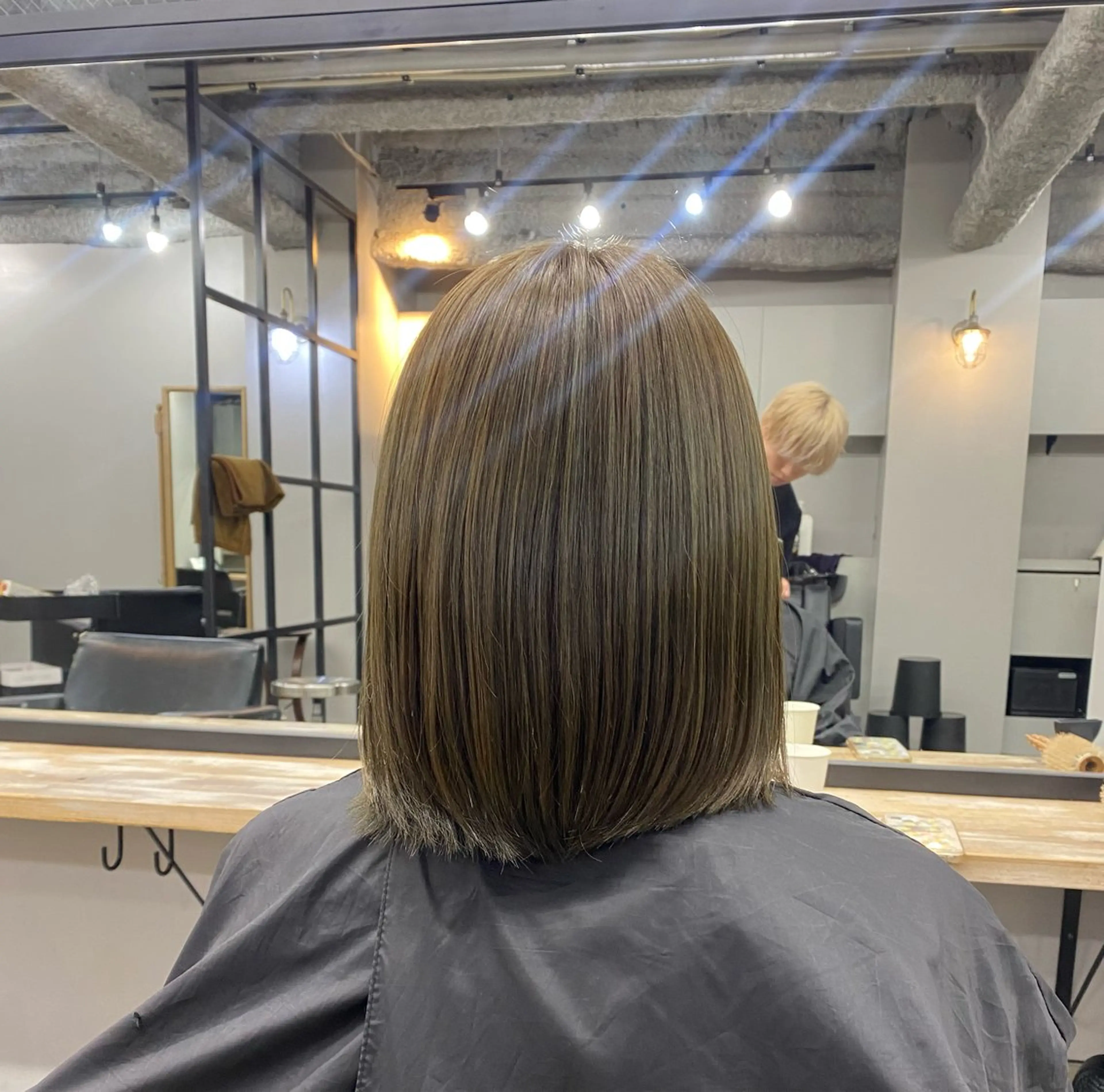 ミディアム ヘアカラー メンズカット/パーマ 艶カラーTAIGA︎のヘアスタイル