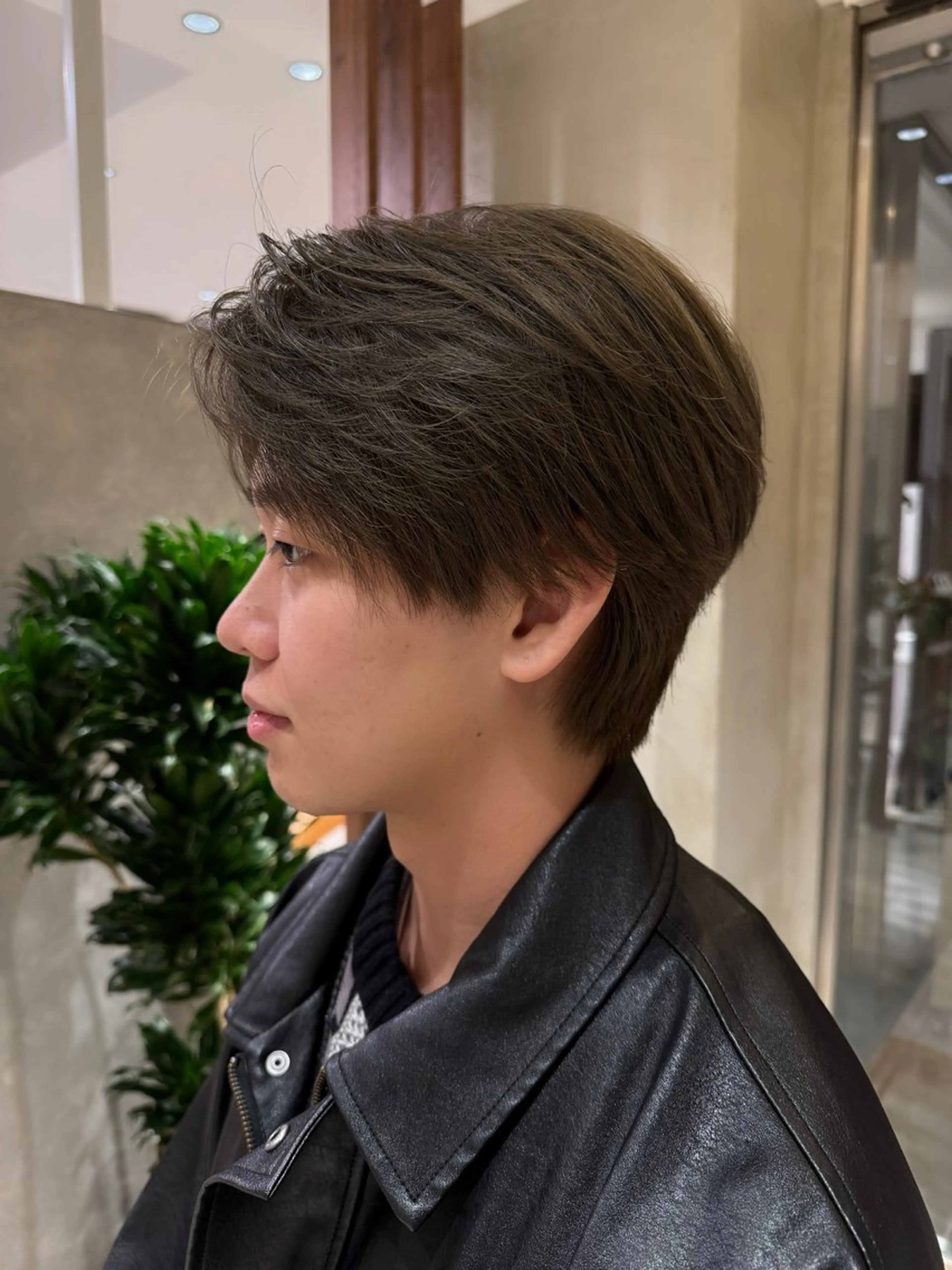 ショート カラー メンズ カットモデル募集 🔥中浜　稜のヘアスタイル