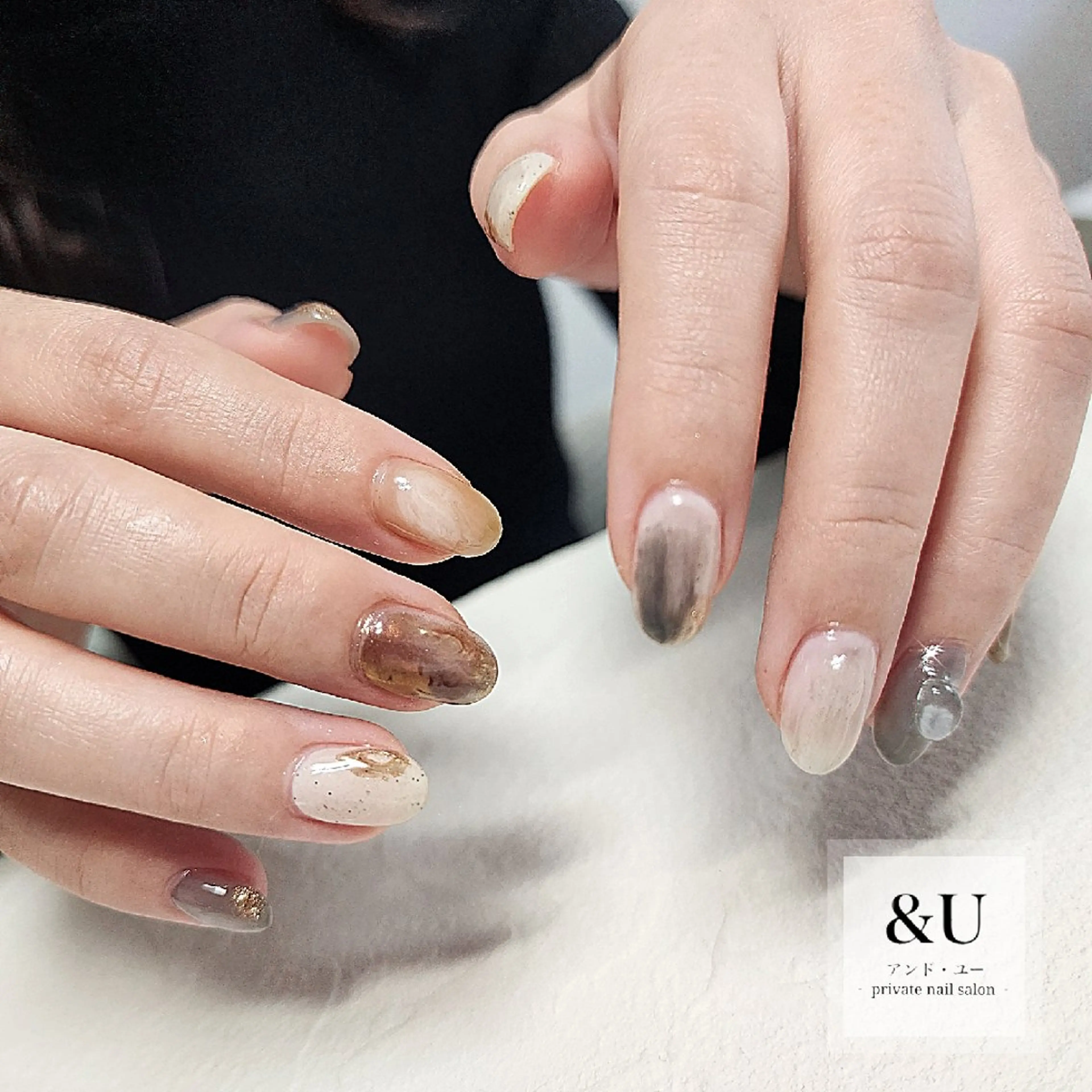 ネイル 持ち込み ハンドネイル ＆Ｕ (アンド・ユー)のネイルデザイン