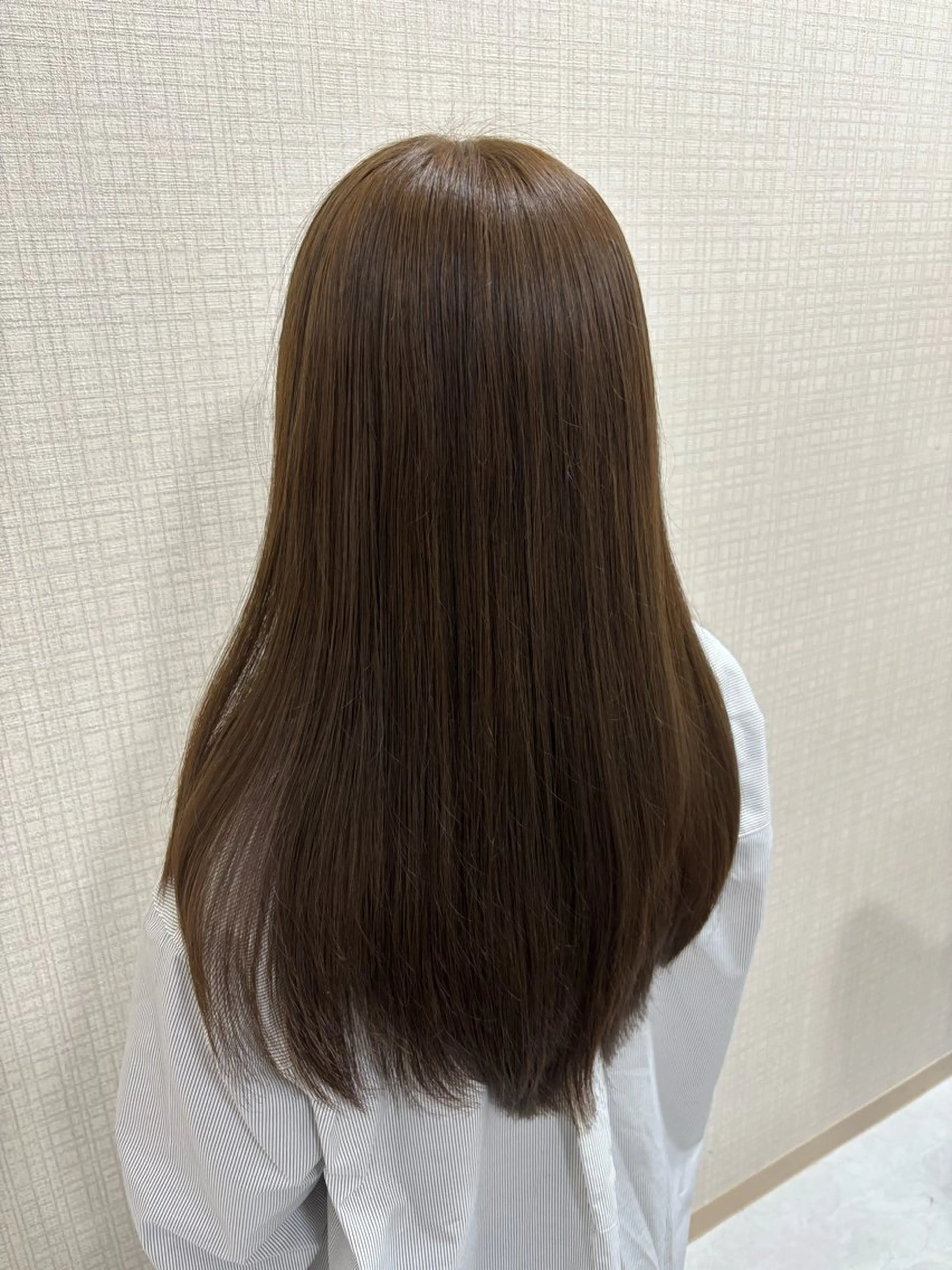 ロング ヘアカラー 完全個室Runeゆき ななみのヘアスタイル