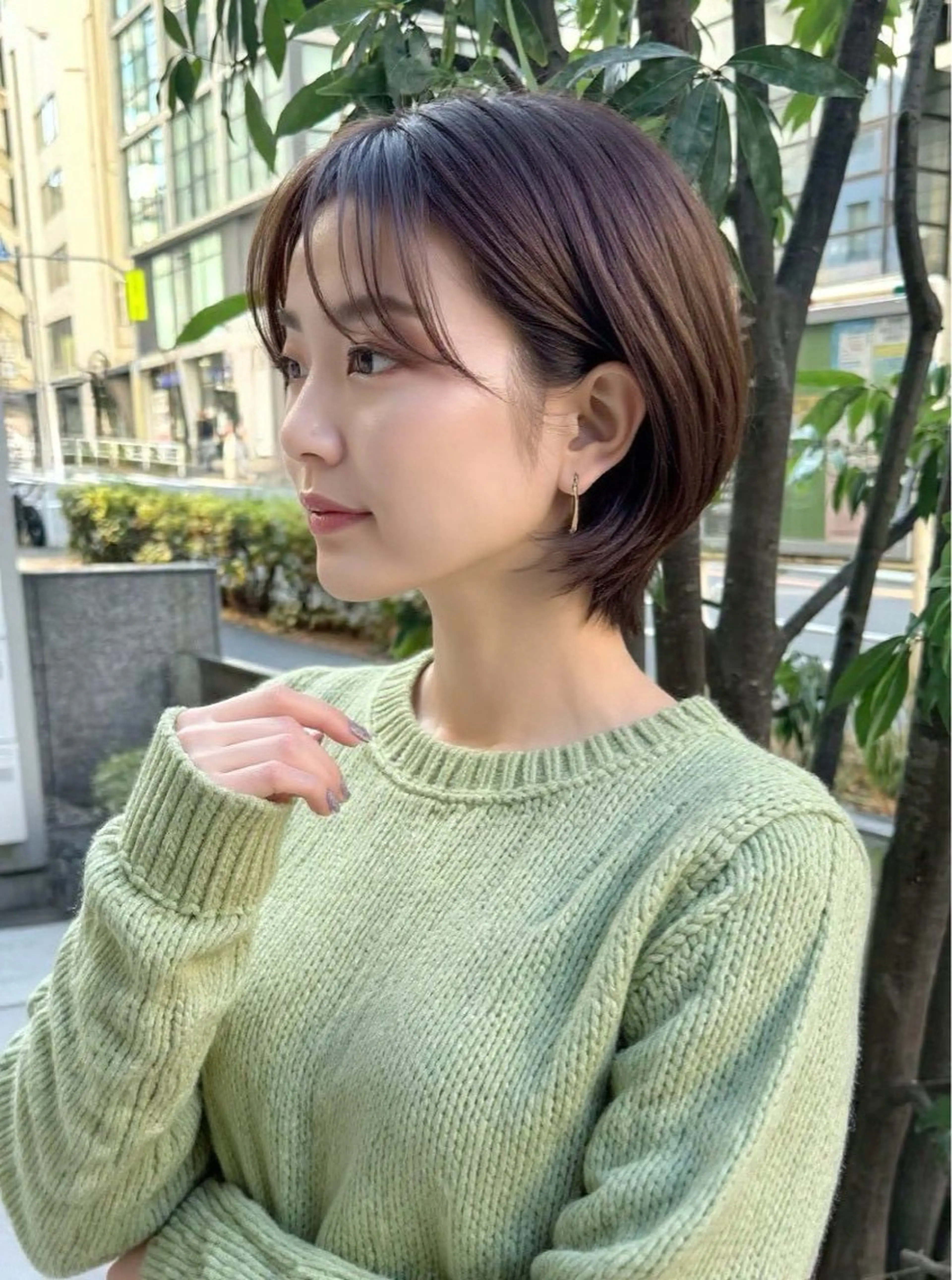 ショート カット ヘアカラー トリートメント 佐藤優晟/カラー特化 /渋谷/表参道のヘアスタイル