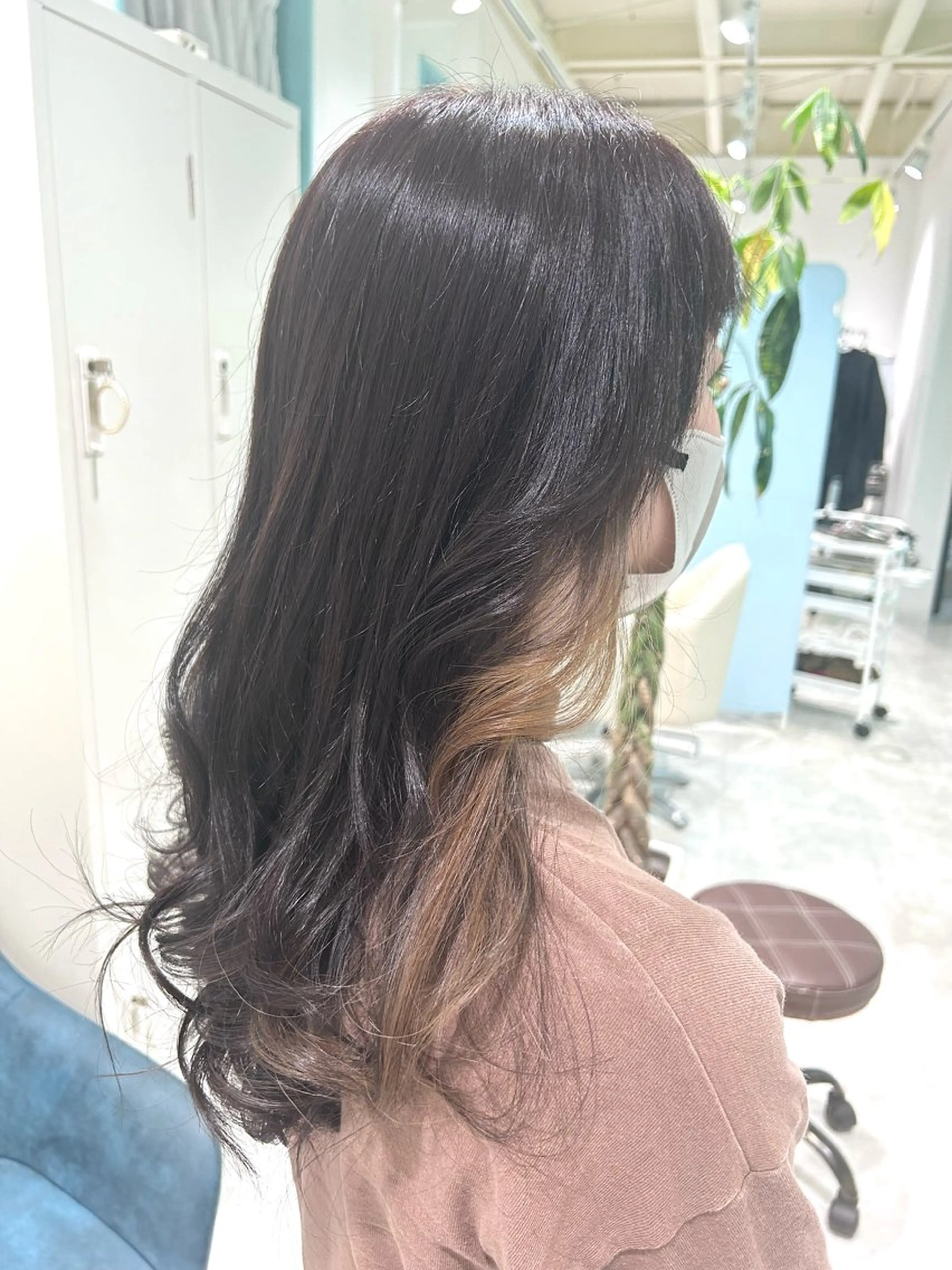 ロング パーマ Ⅲ_en hair所属・寺澤 歩佳のヘアスタイル