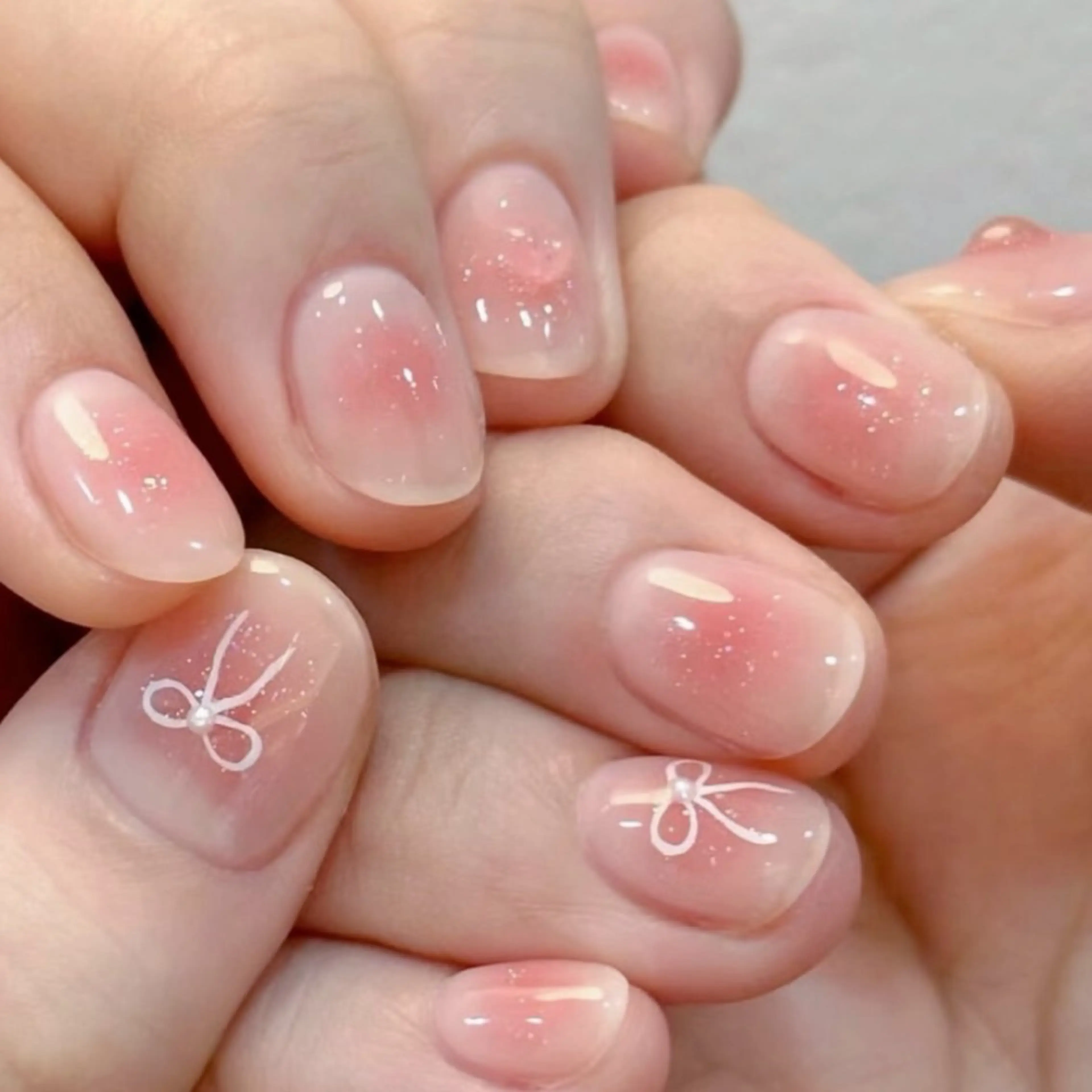 チークネイル(ワンカラー、現金のみ)の写真