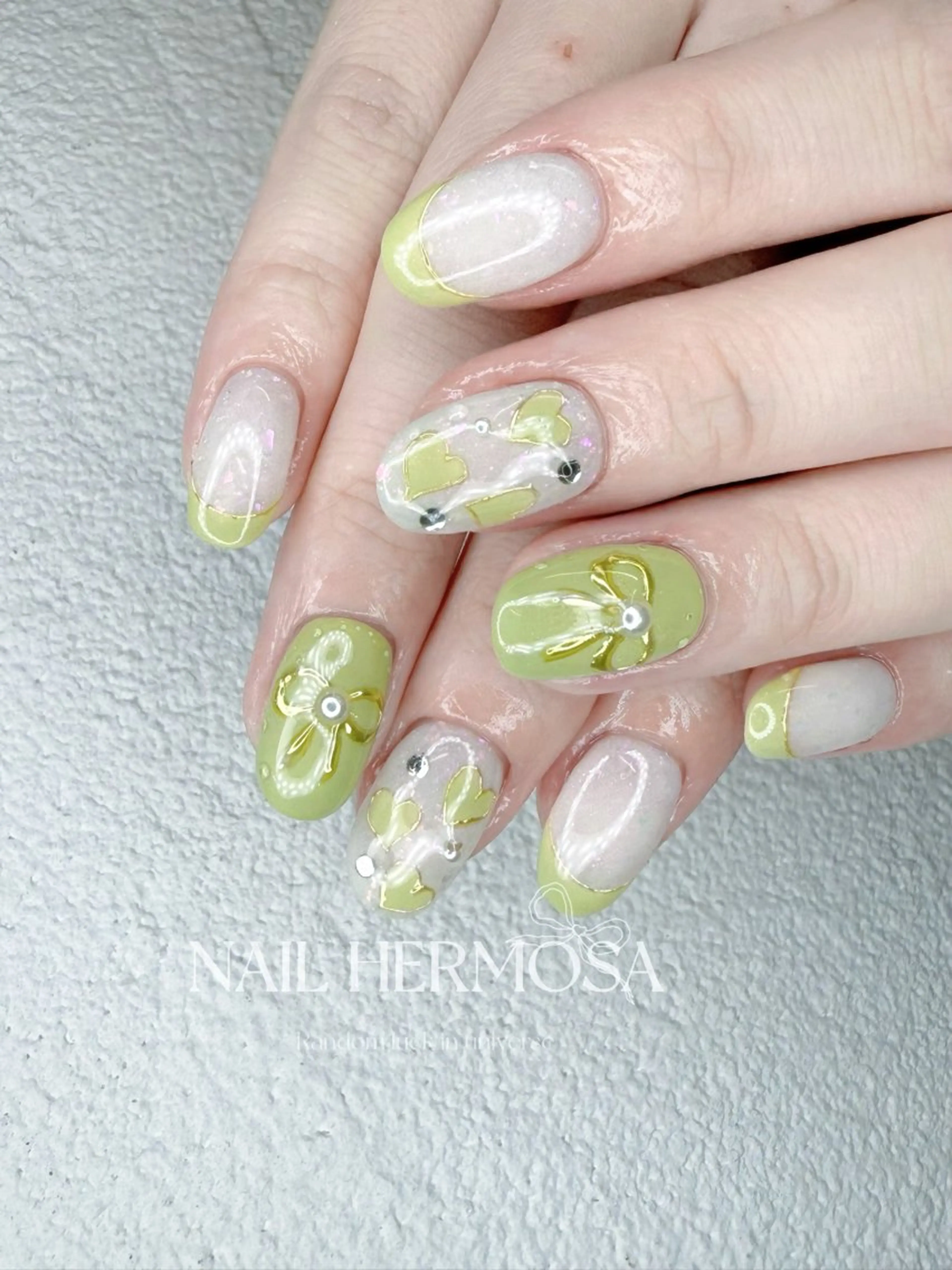 ネイル アートネイル ジェルネイル マグネットネイル 持ち込み ニュアンスネイル ハンドネイル ネイル エルモサのネイルデザイン