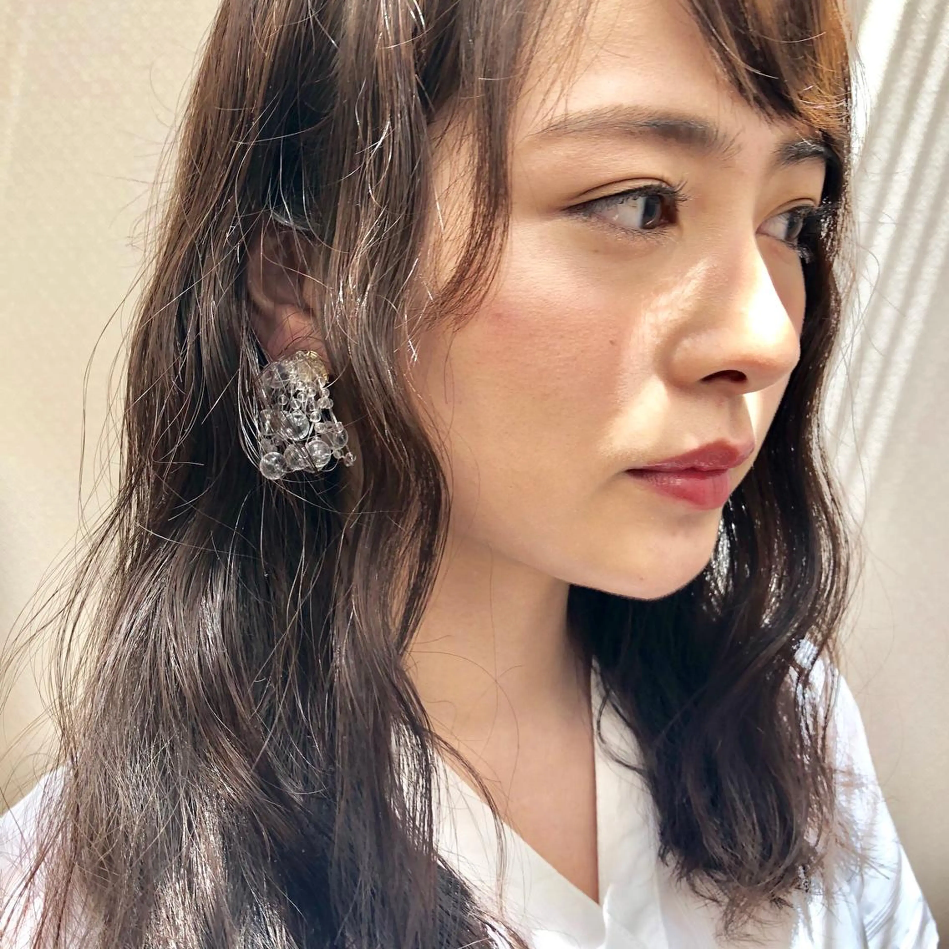 ミディアム カラー パーマ ヘアアレンジ ミディアムパーマ トリートメント apish aoyama所属・武 愛子の眉毛・アイブロウイメージ