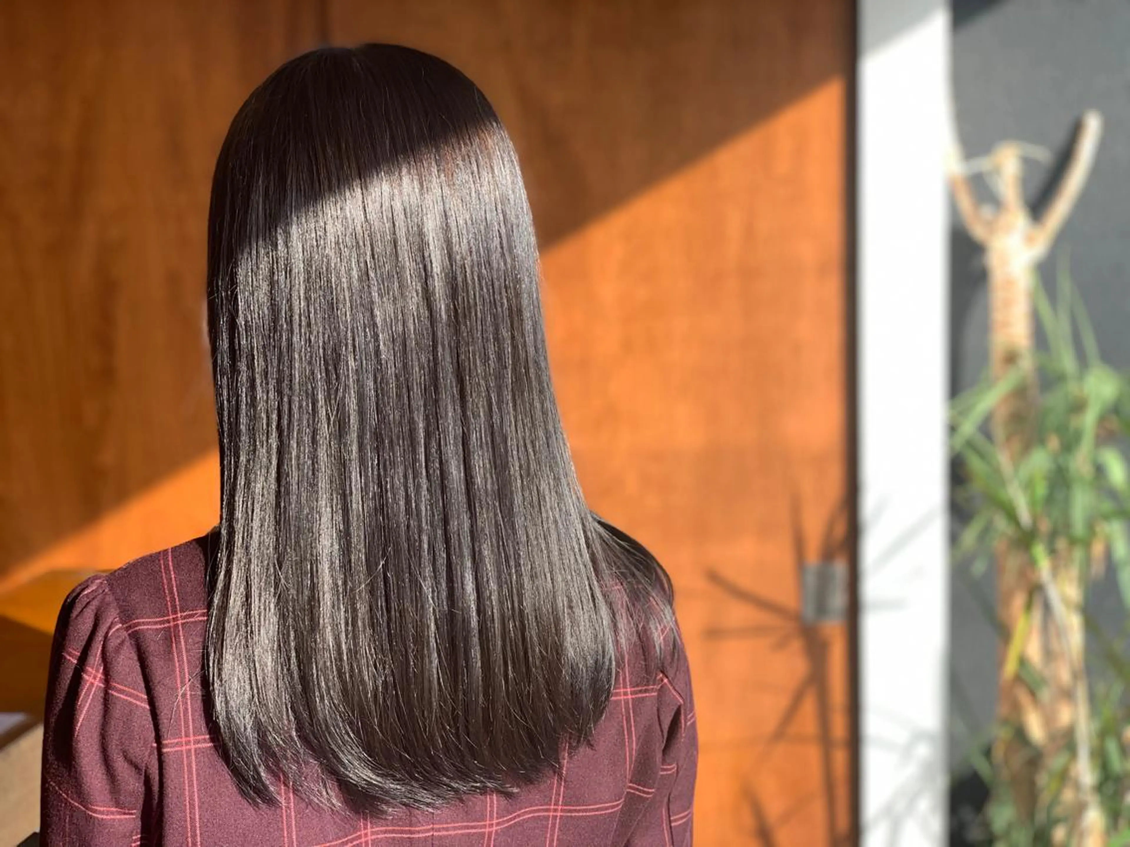 セミロング カラー ヘアカラー トリートメント IORI #韓国ヘア#髪質改善のヘアスタイル