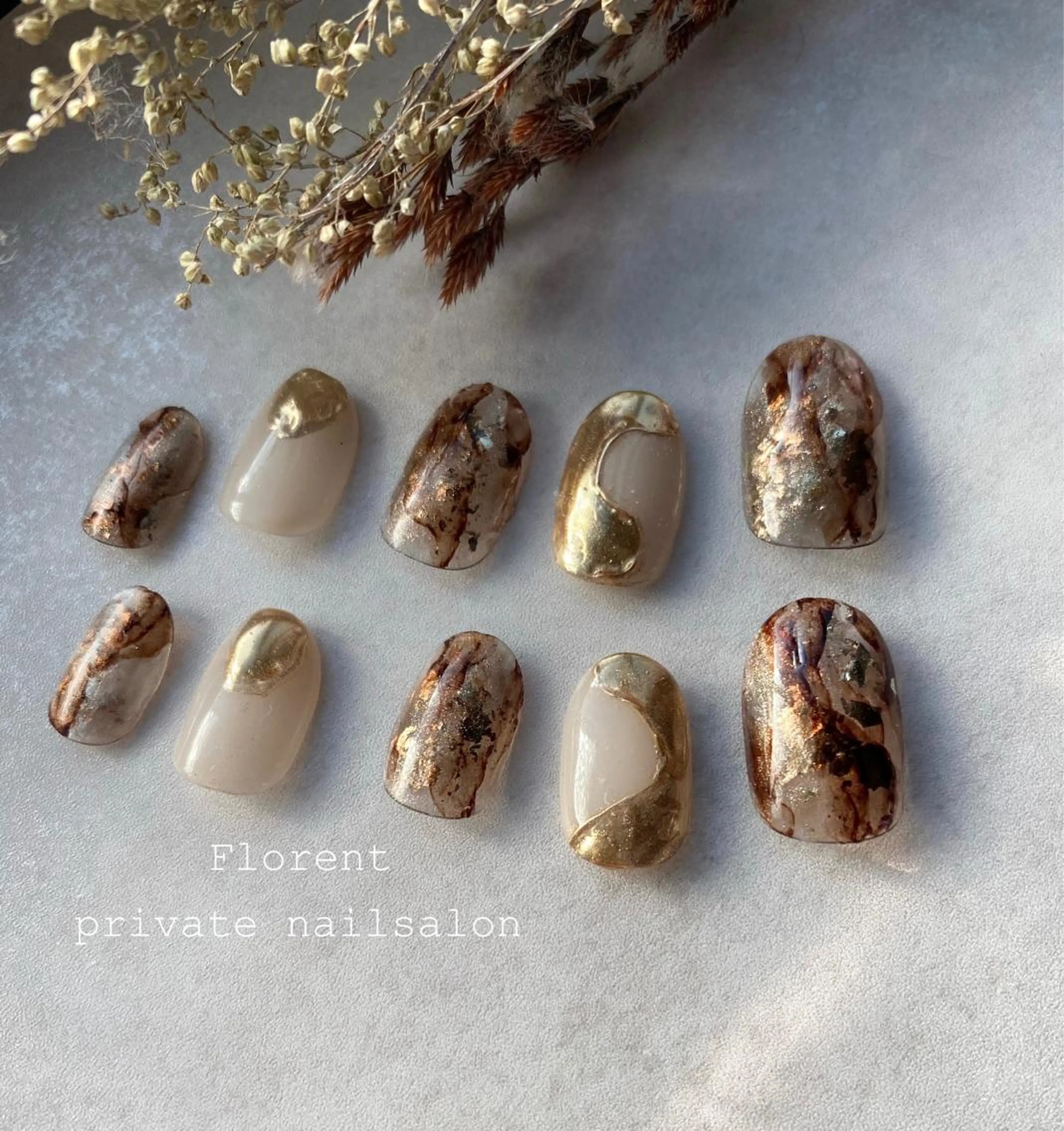 ネイル florent nailのネイルデザイン