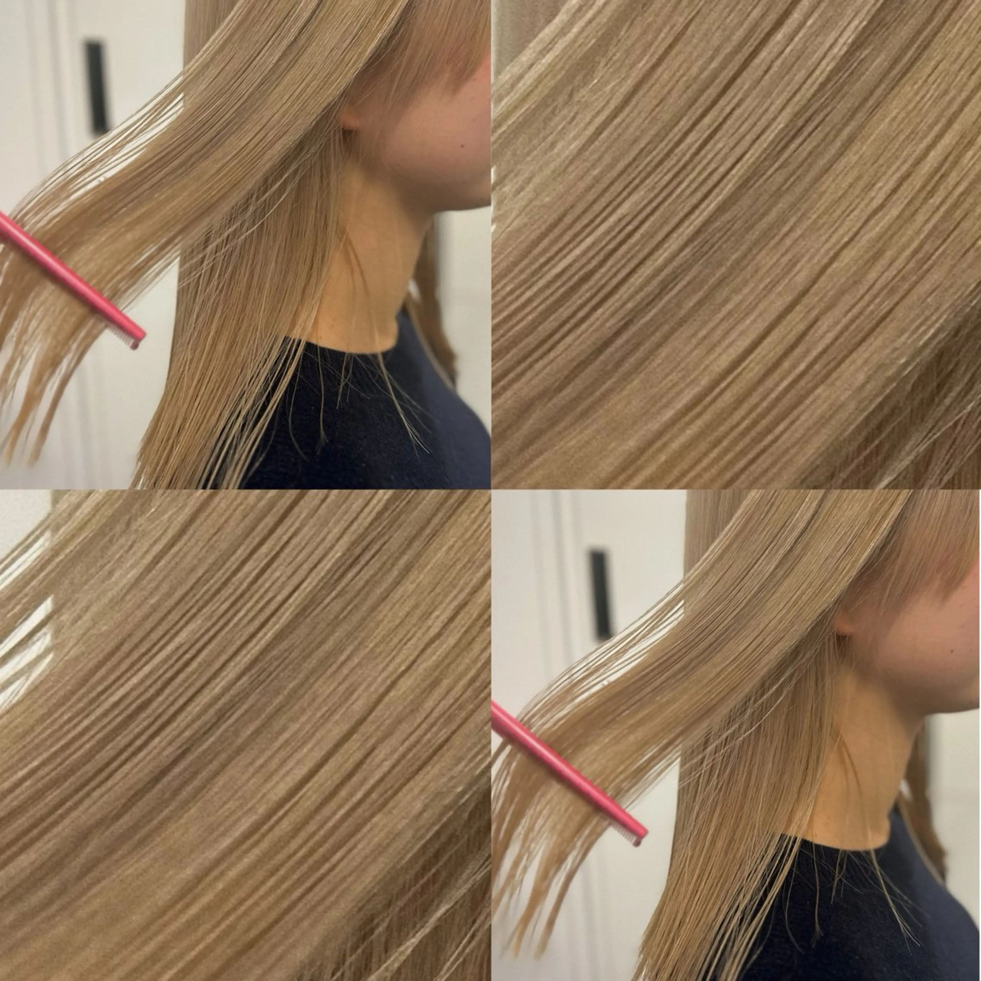 カラー ブロンド ブリーチカラー/ベー ジュ/Hono🦖のヘアスタイル