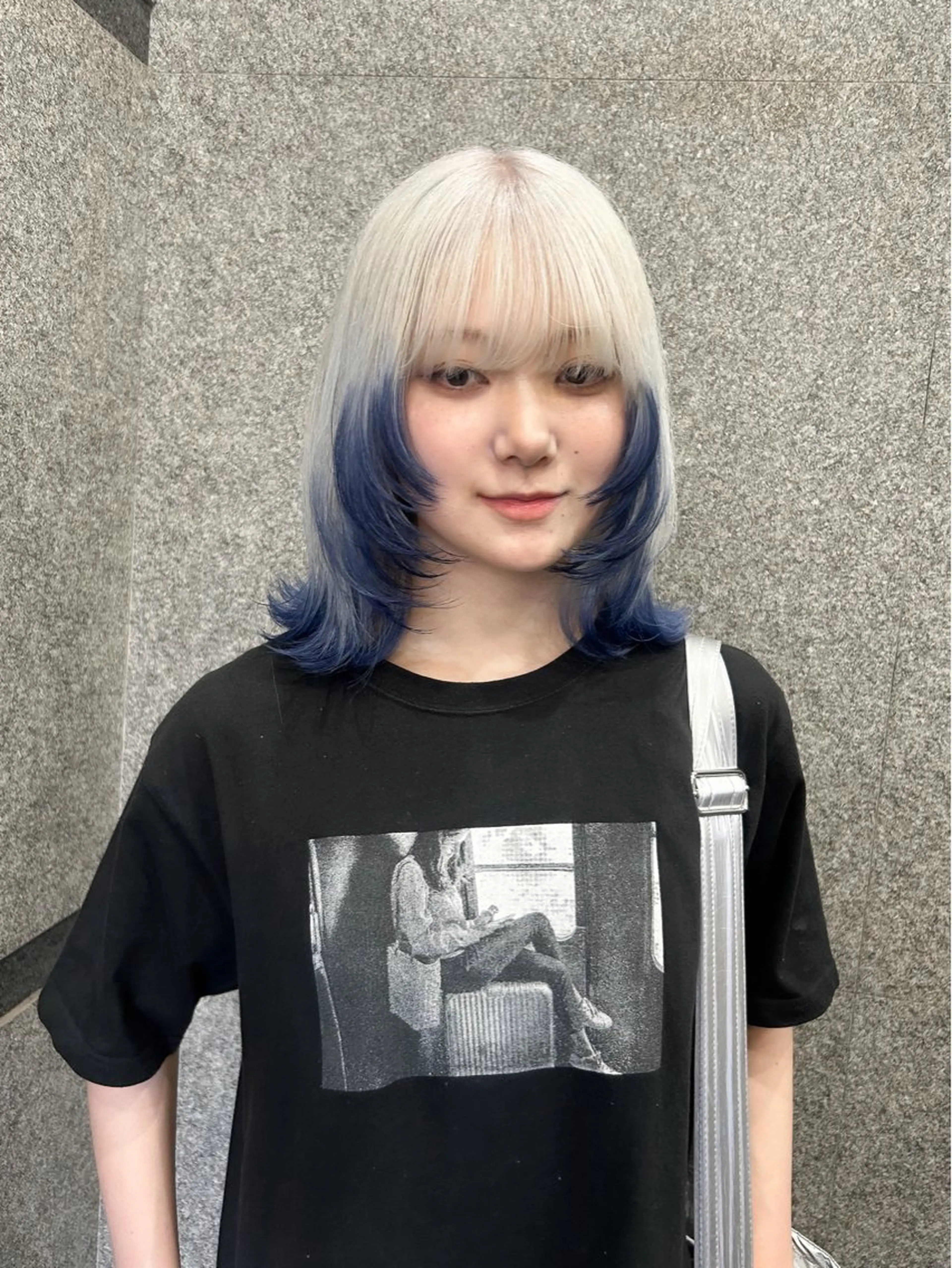 ミディアム カラー ハイトーンカラー ⭐️NAZUNAのヘアスタイル