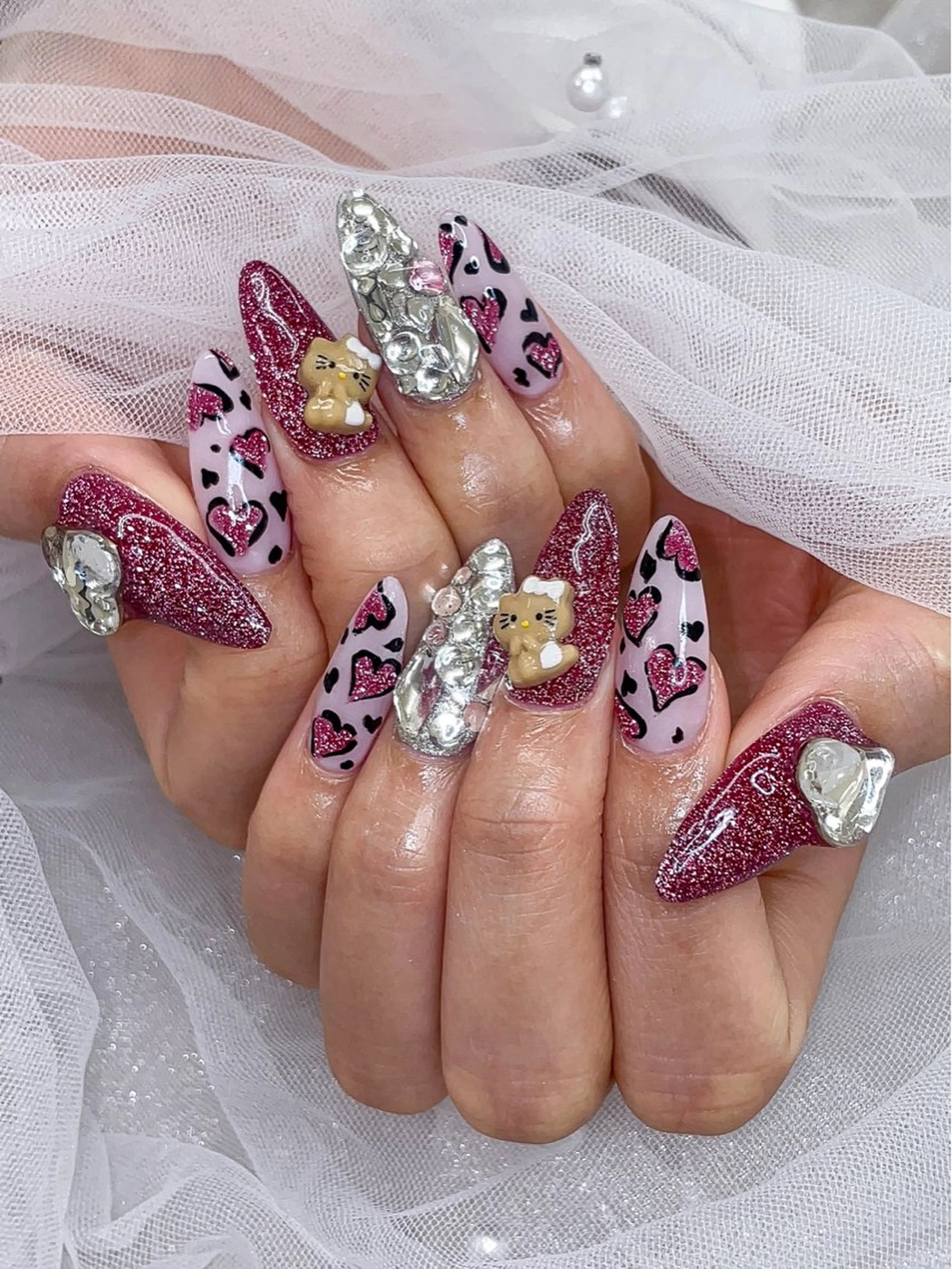 ネイル ハンドネイル 五十嵐 美智のネイルデザイン