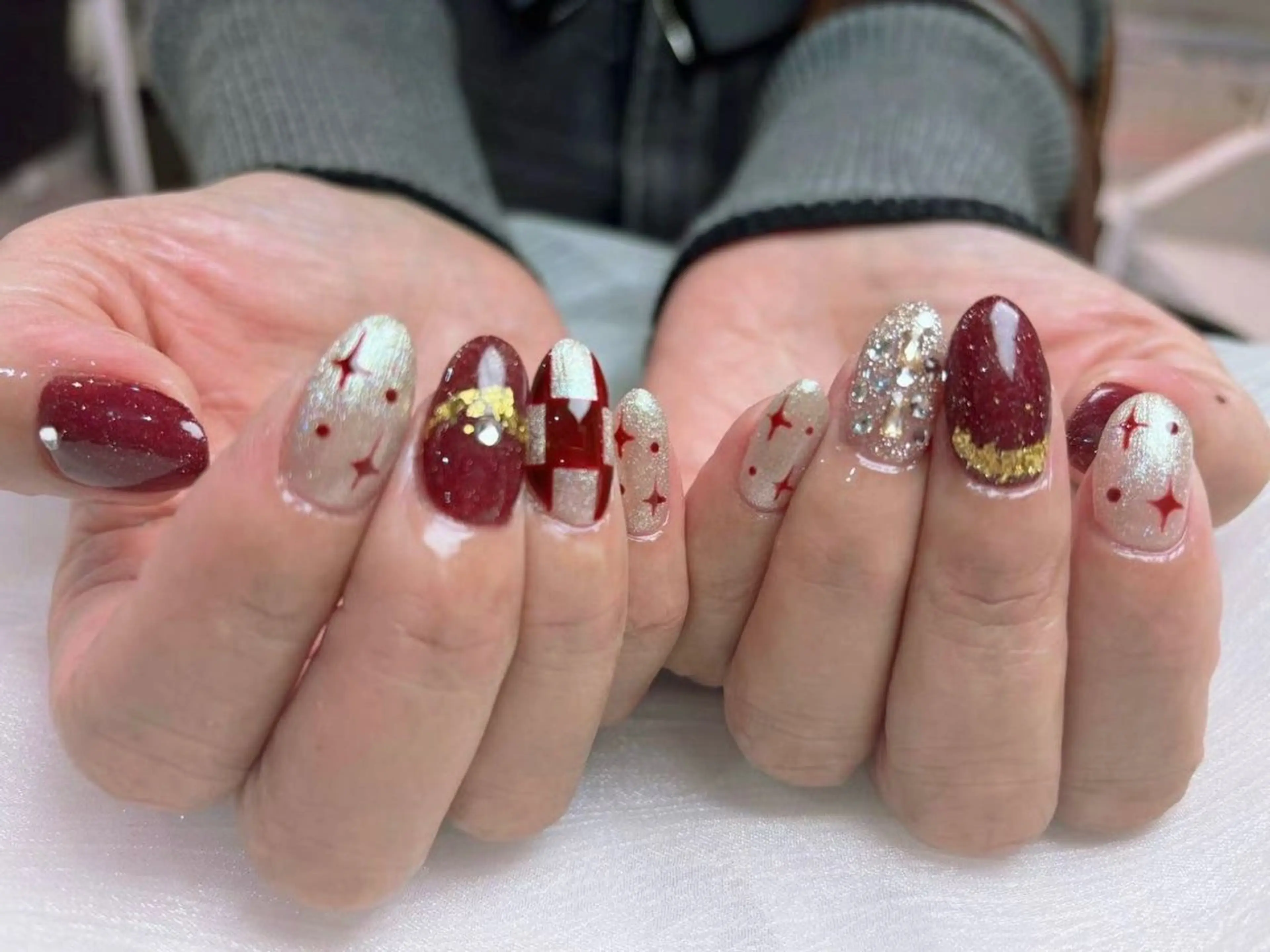 ネイル アートネイル フラワーネイル フットネイル ジェルネイル キラキラネイル Babarla Nailのネイルデザイン