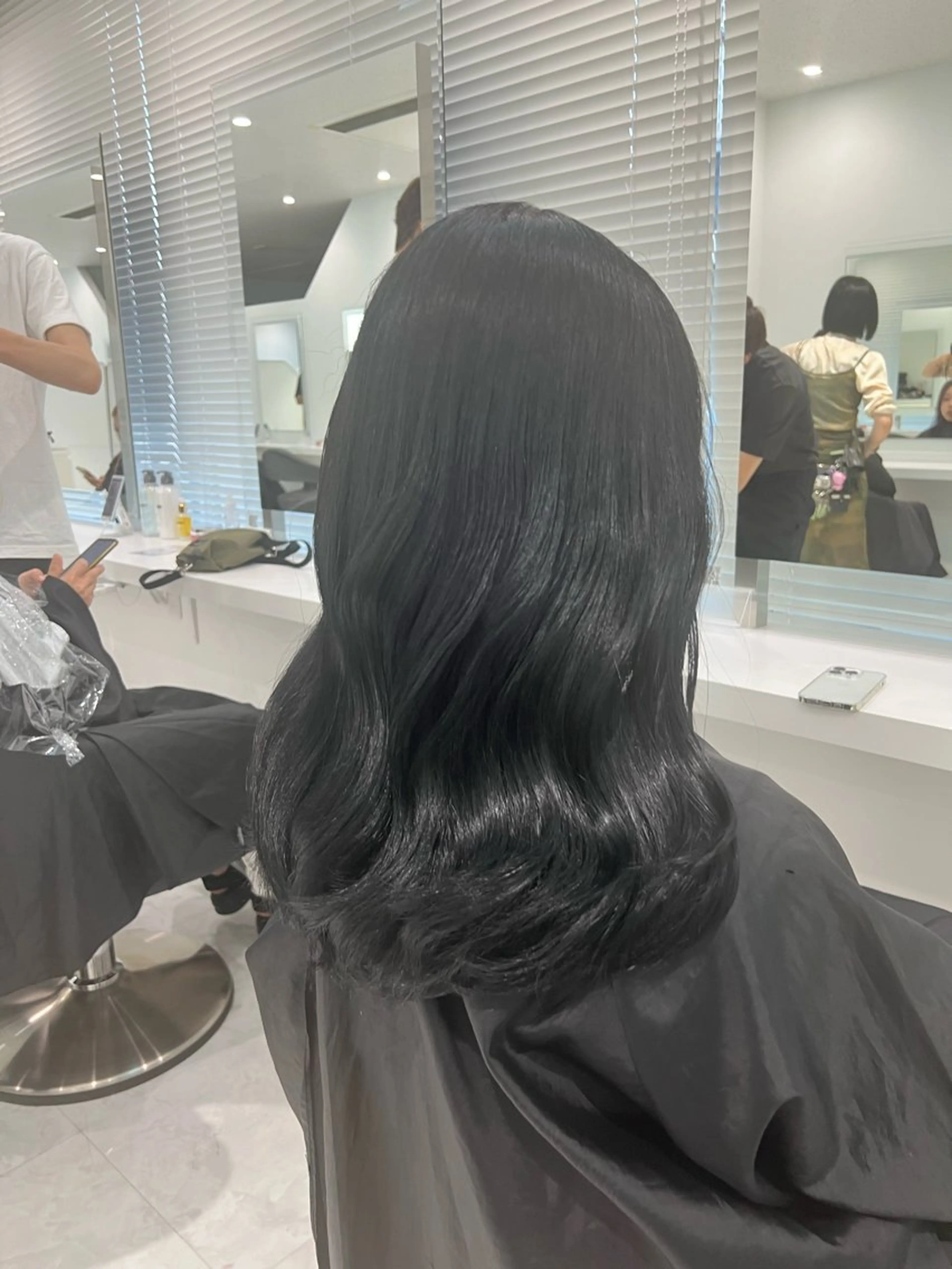 ミディアム カラー 髪質改善 トリートメント 💖SAE💖 銀座美容師のヘアスタイル