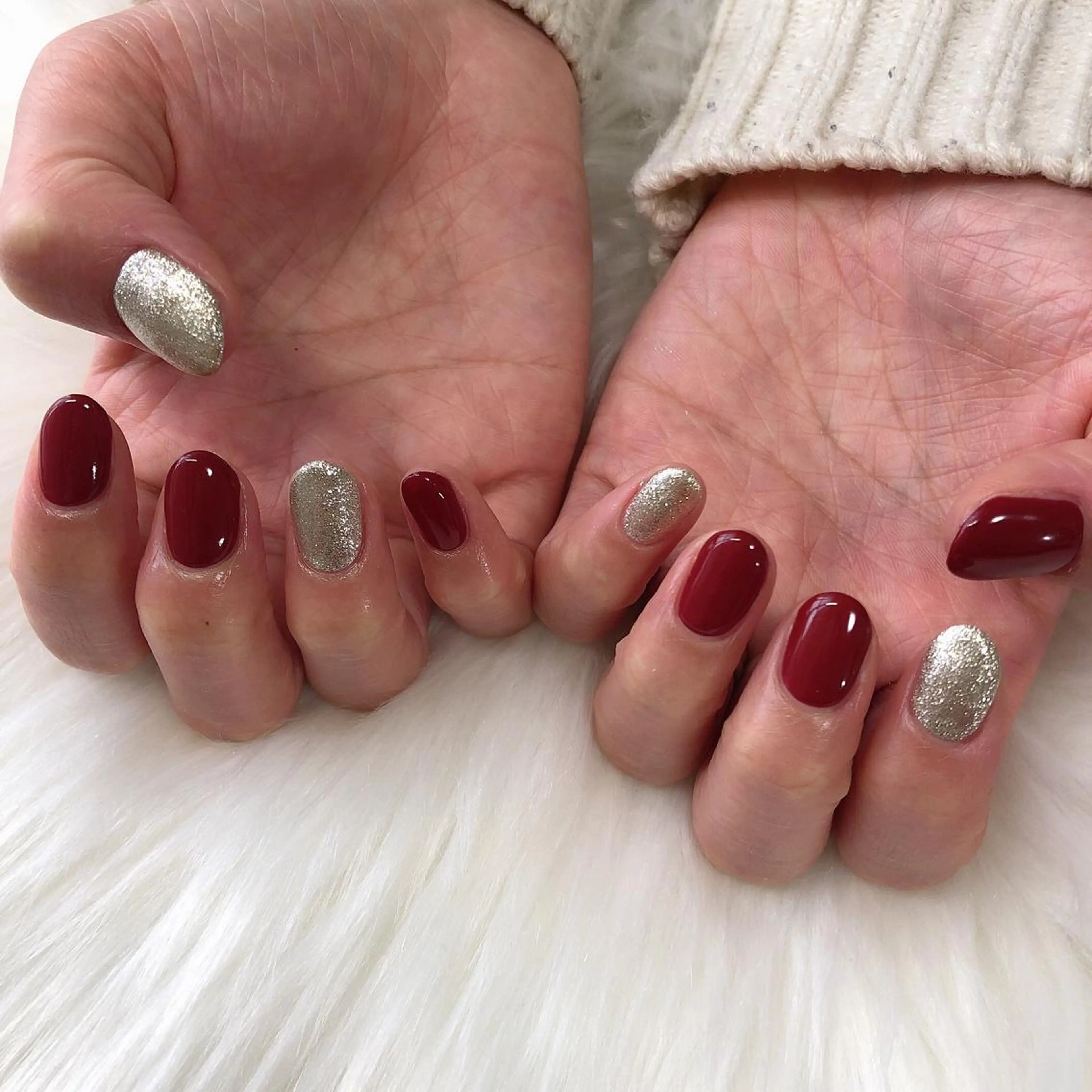 ネイル ハンドネイル 西岡 杏のネイルデザイン