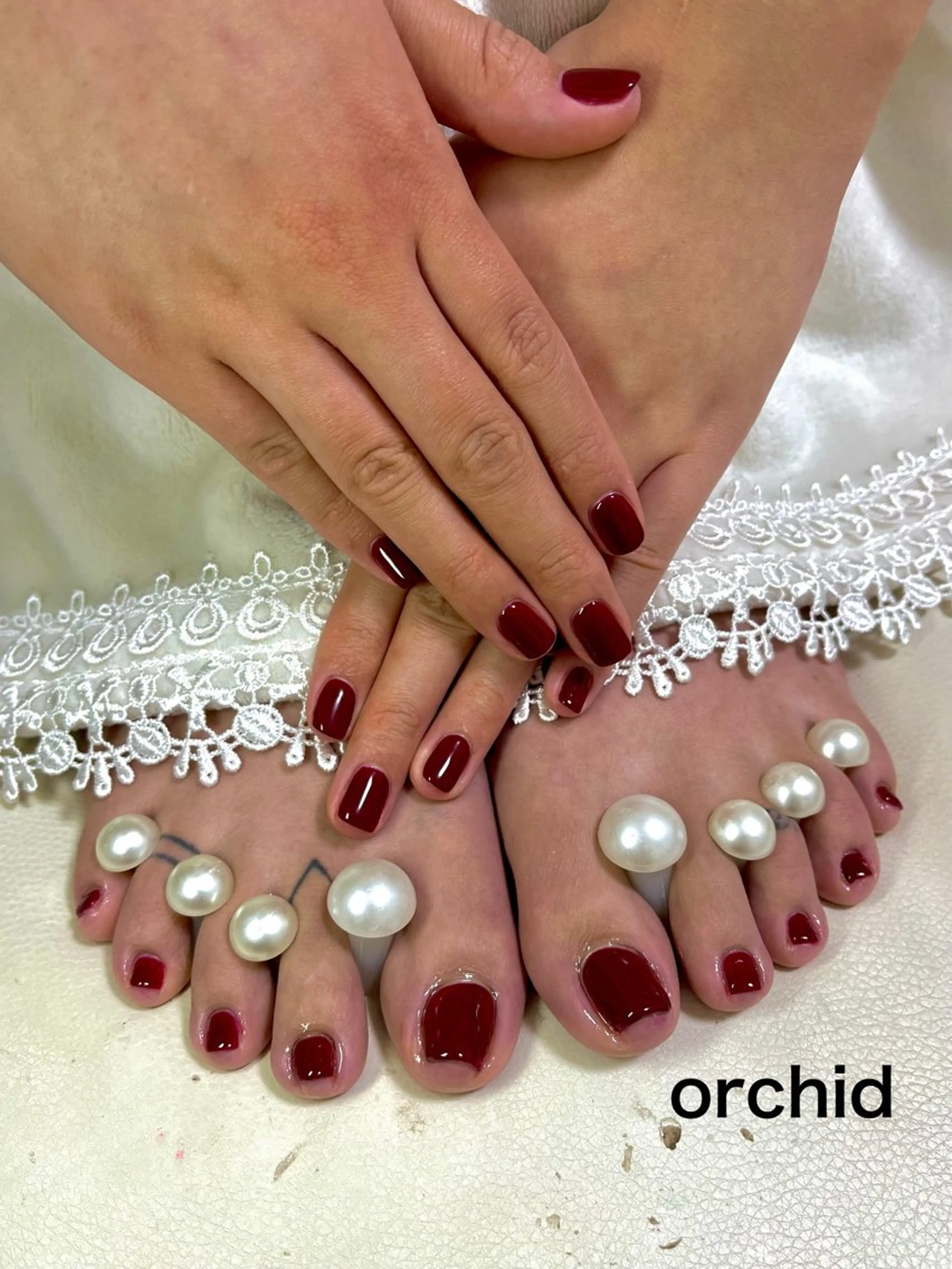ネイル orchid ♡オーキッドのネイルデザイン