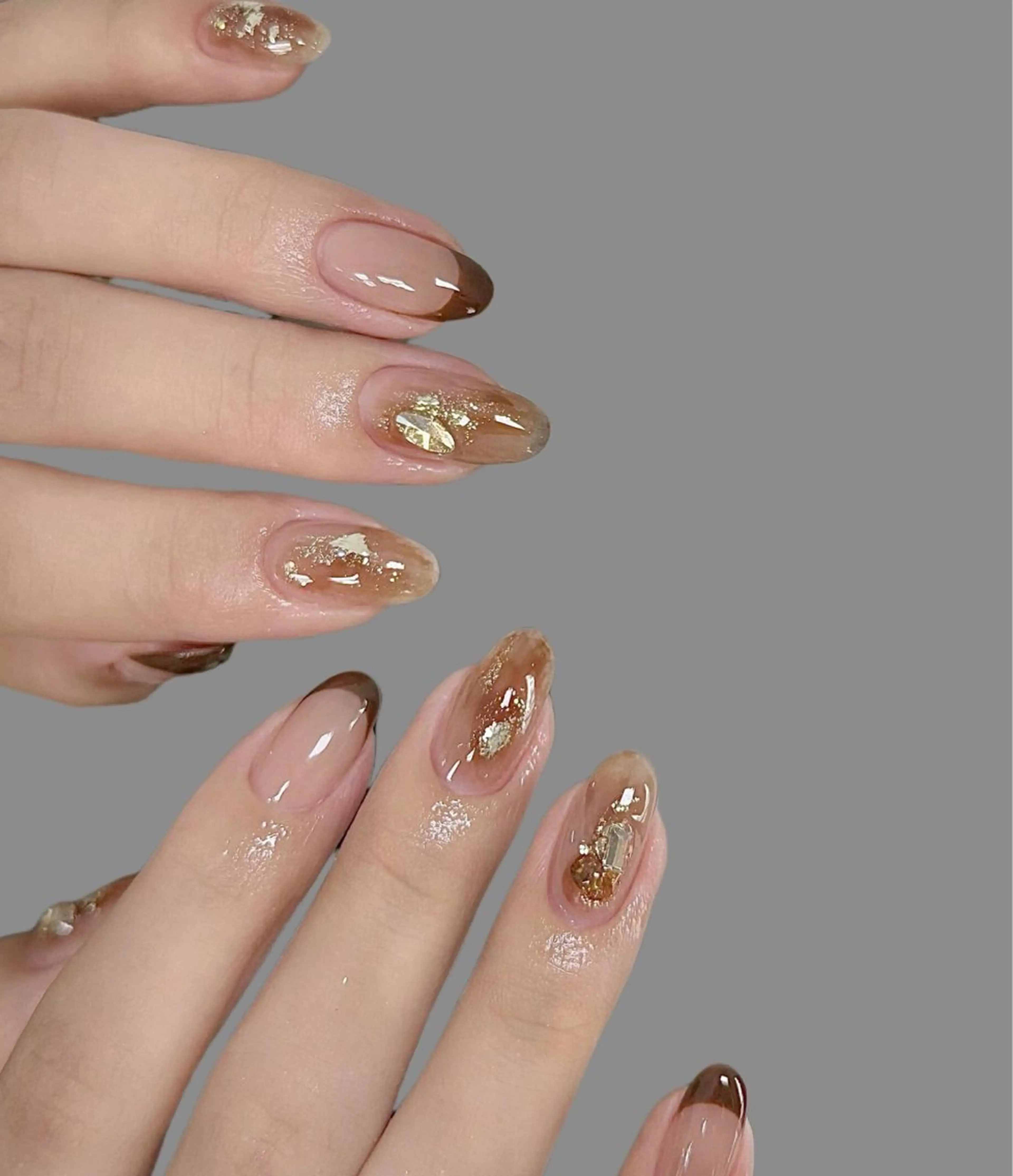 ニュアンスネイルの写真