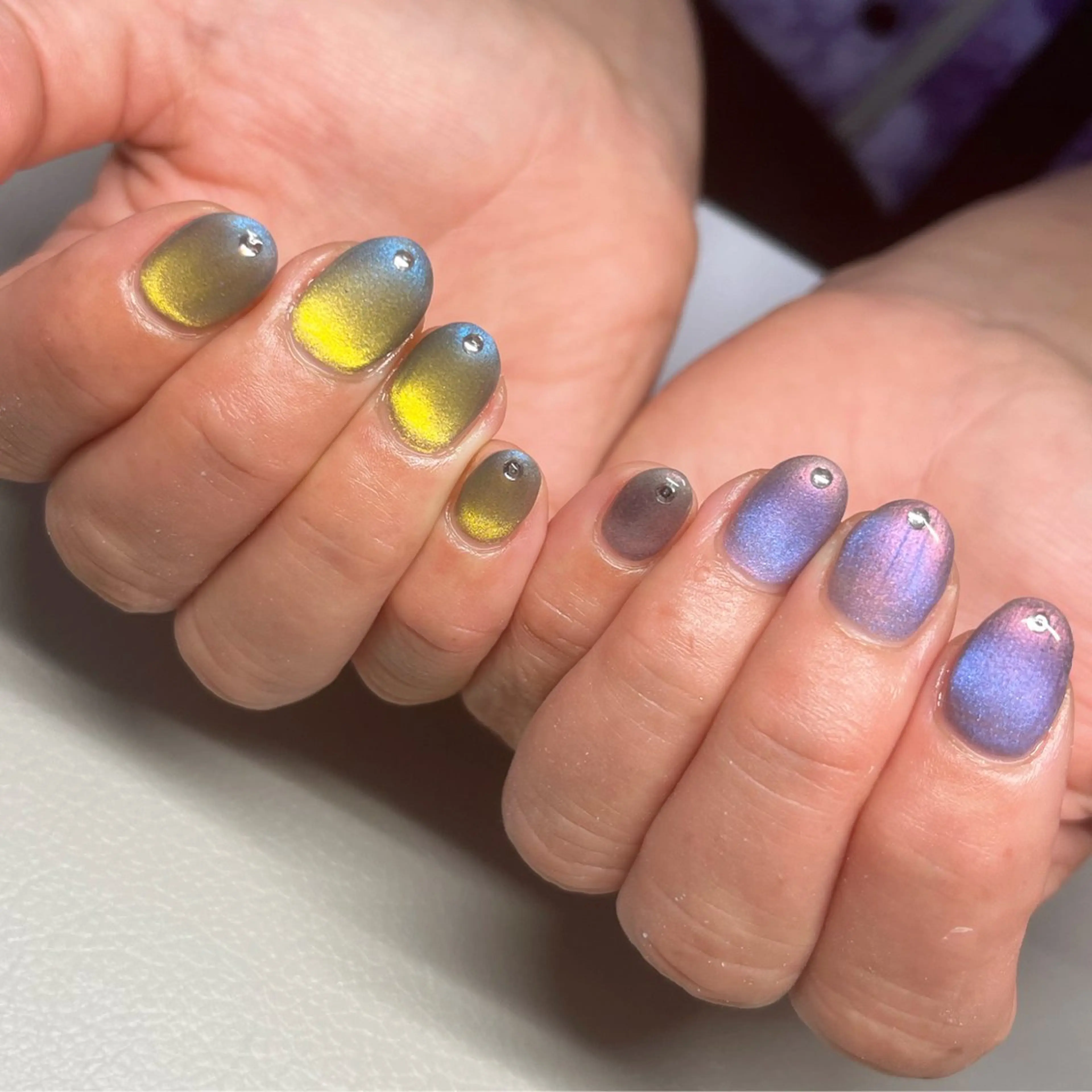 ネイル マグネットネイル ストーンネイル 587nail *のネイルデザイン
