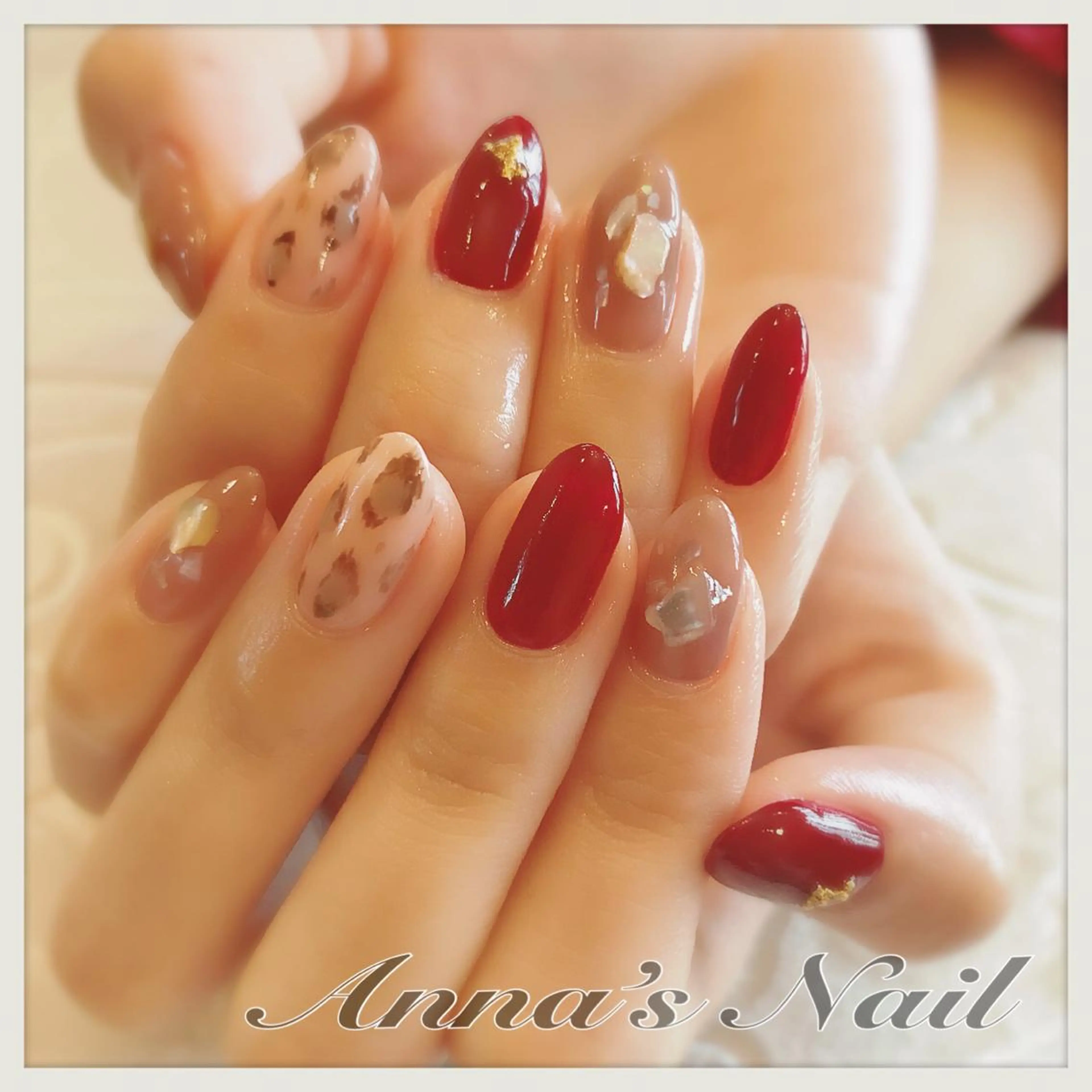 ネイル アニマル柄 Anna’s Nail所属・清口 杏奈のネイルデザイン