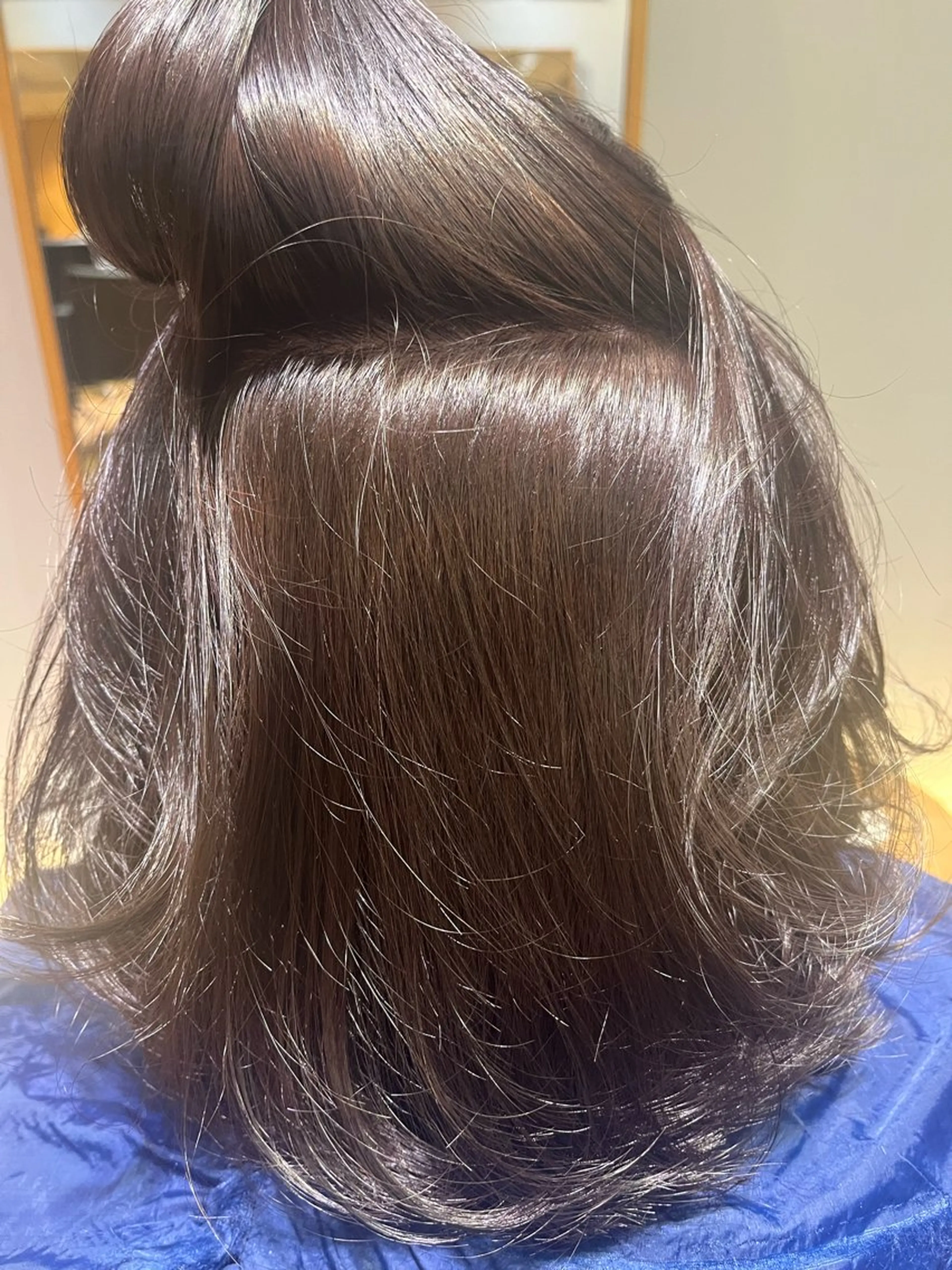 ミディアム カラー 杉田 優月のヘアスタイル