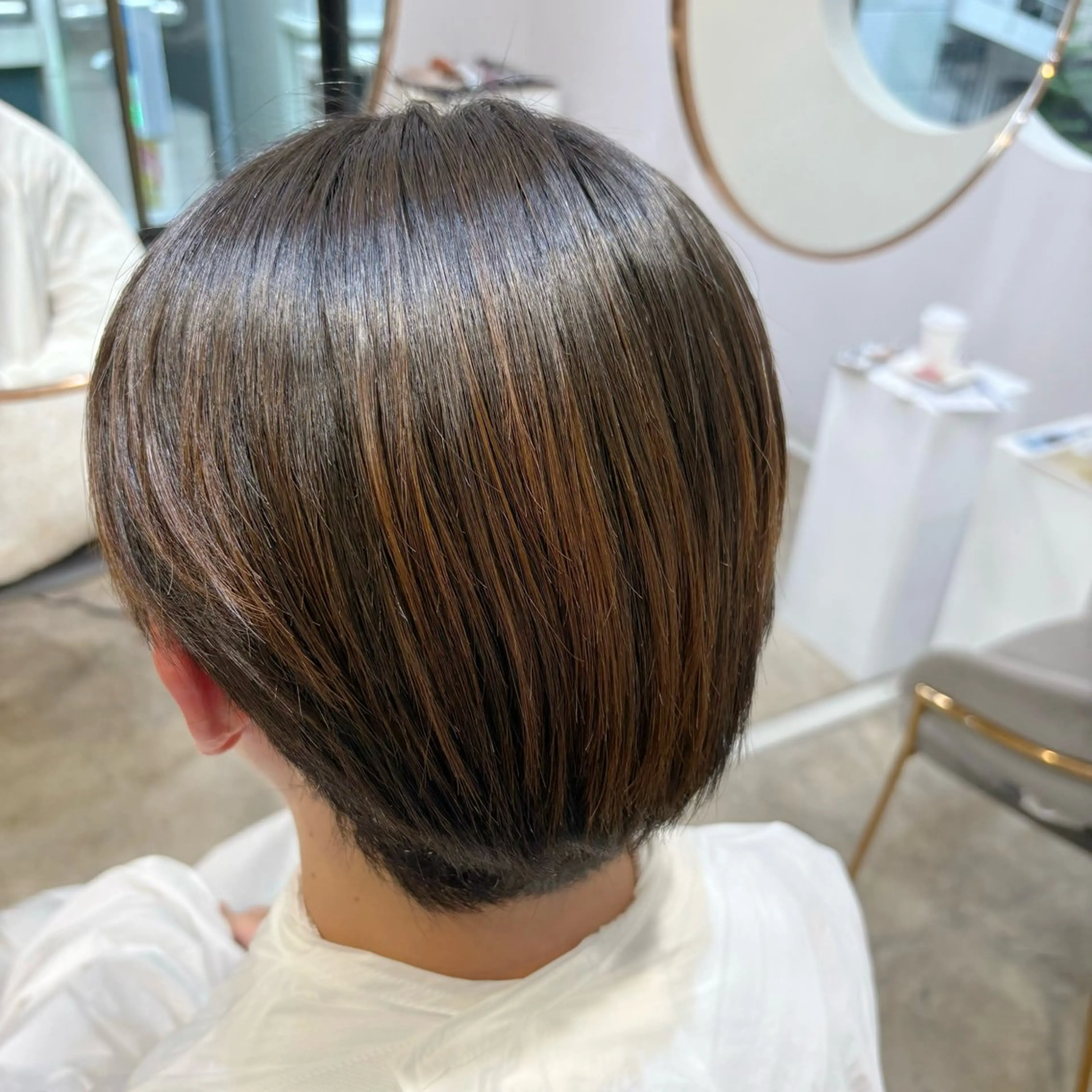 カラー メンズ miku🧸 カットモデル/韓国風のヘアスタイル