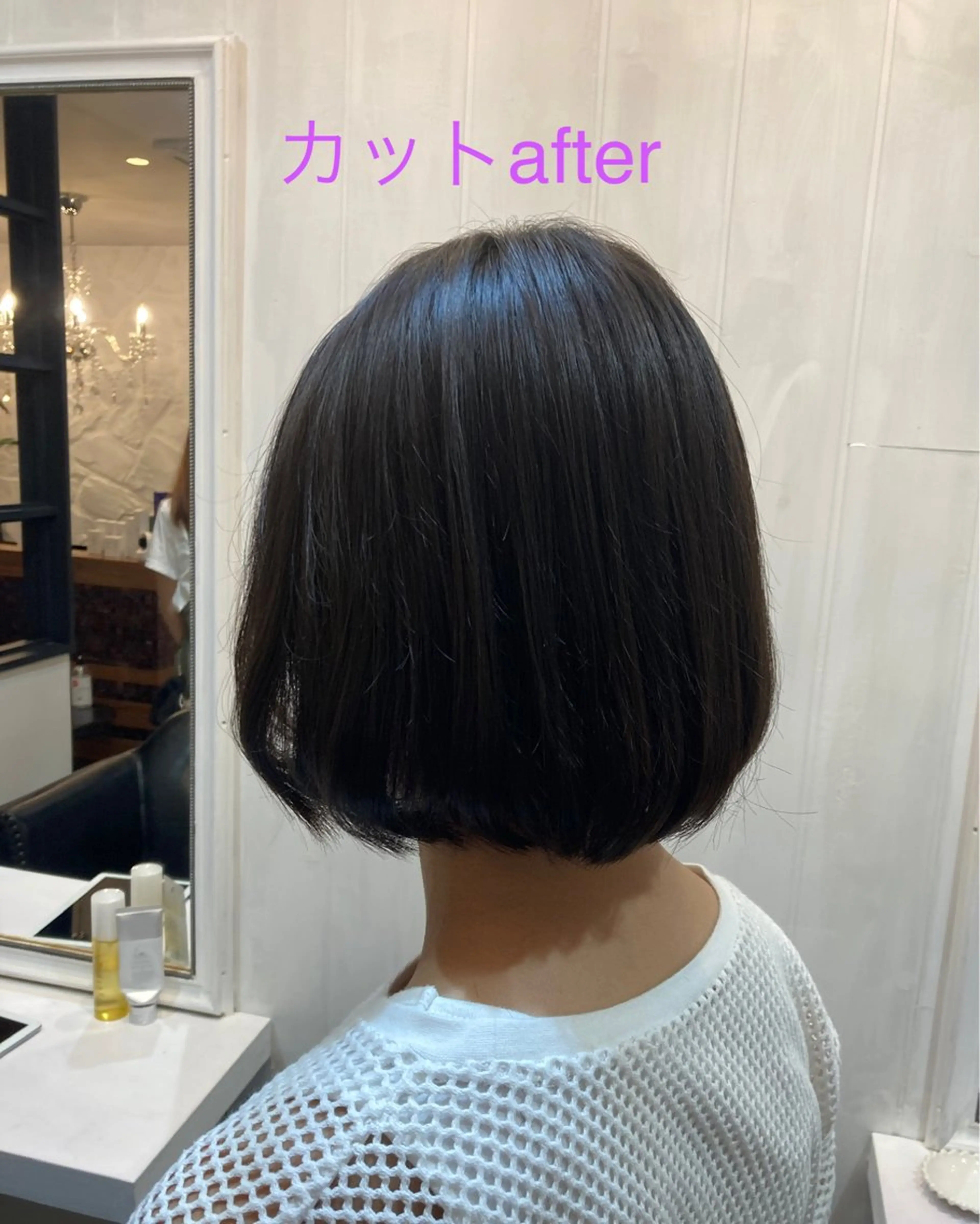 セミロング キッズ ボブ JUNO HAIR SALON所属・RuCOR. yuriのヘアスタイル